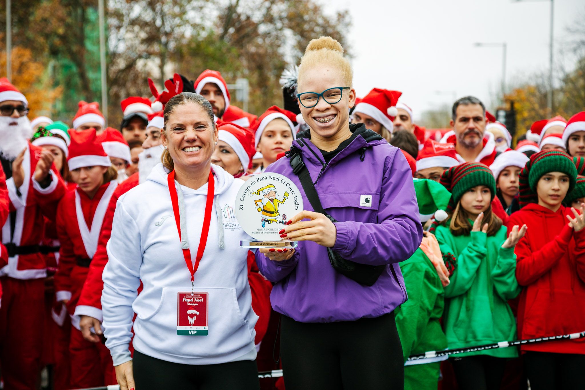 Las mejores fotos de la Carrera de Papá Noel El Corte Inglés 2022