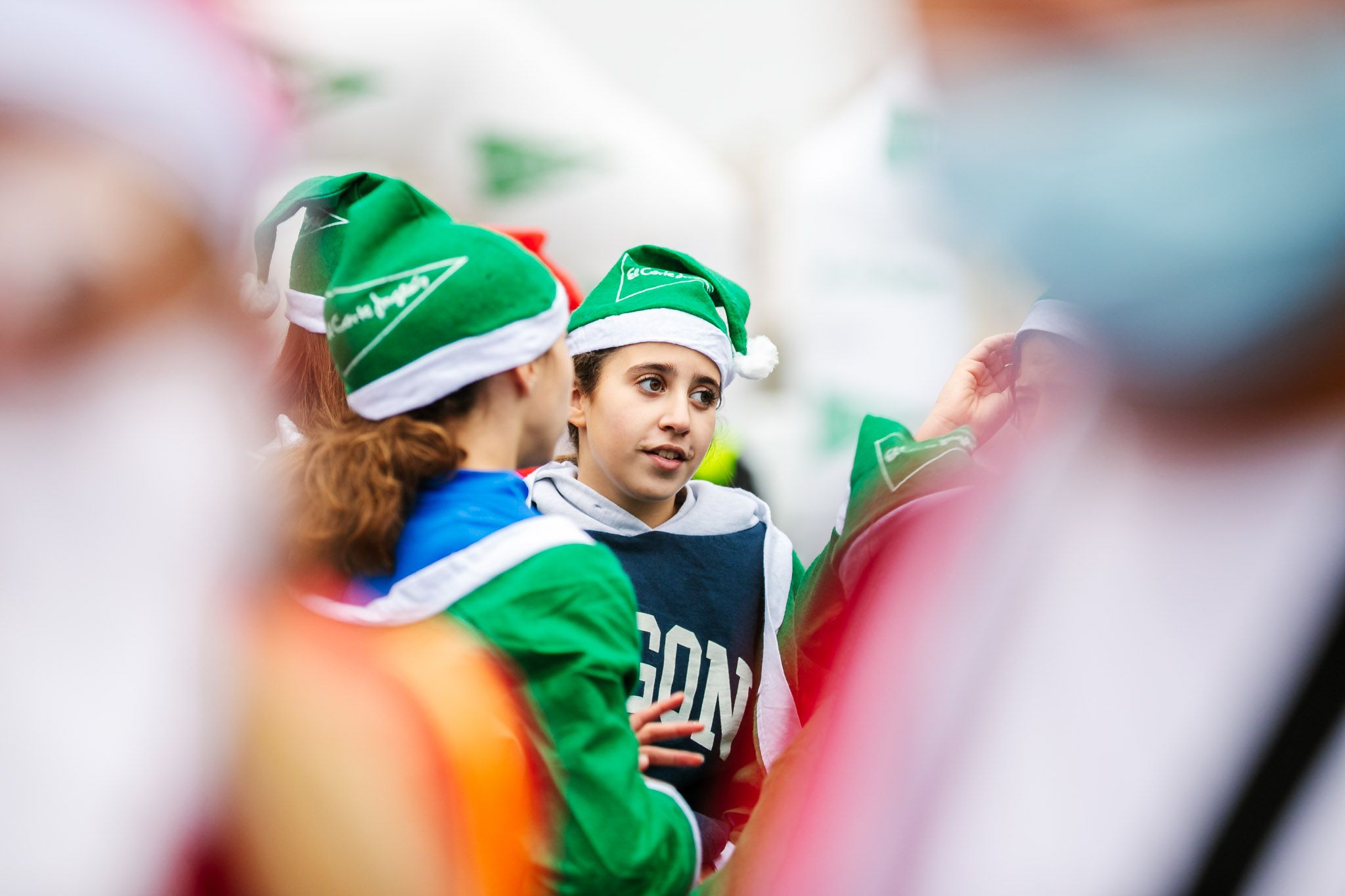 Las 50 mejores fotos de la Carrera de Papá Noel El Corte Inglés 2022. (4)