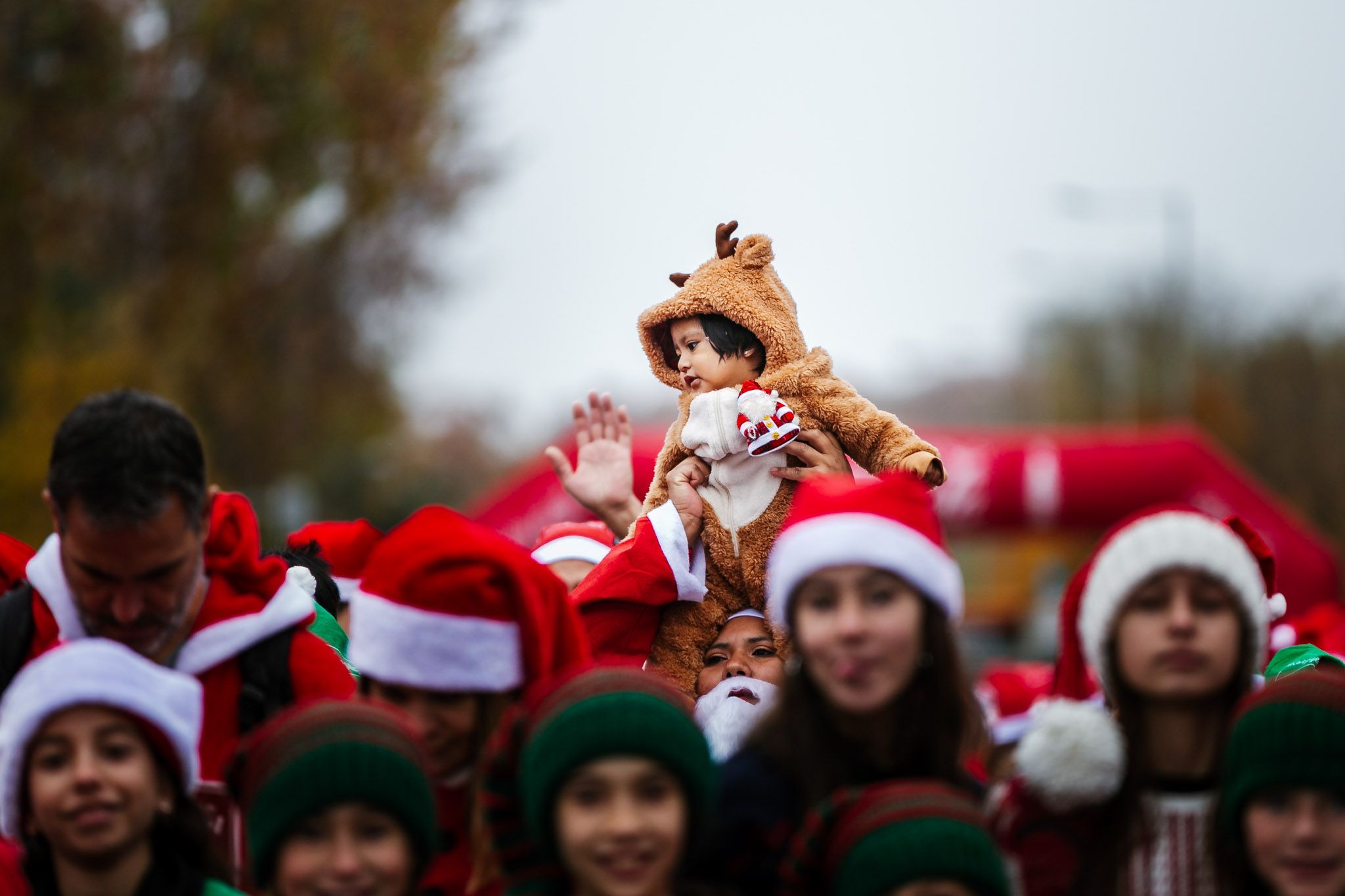 Las 50 mejores fotos de la Carrera de Papá Noel El Corte Inglés 2022. (5)