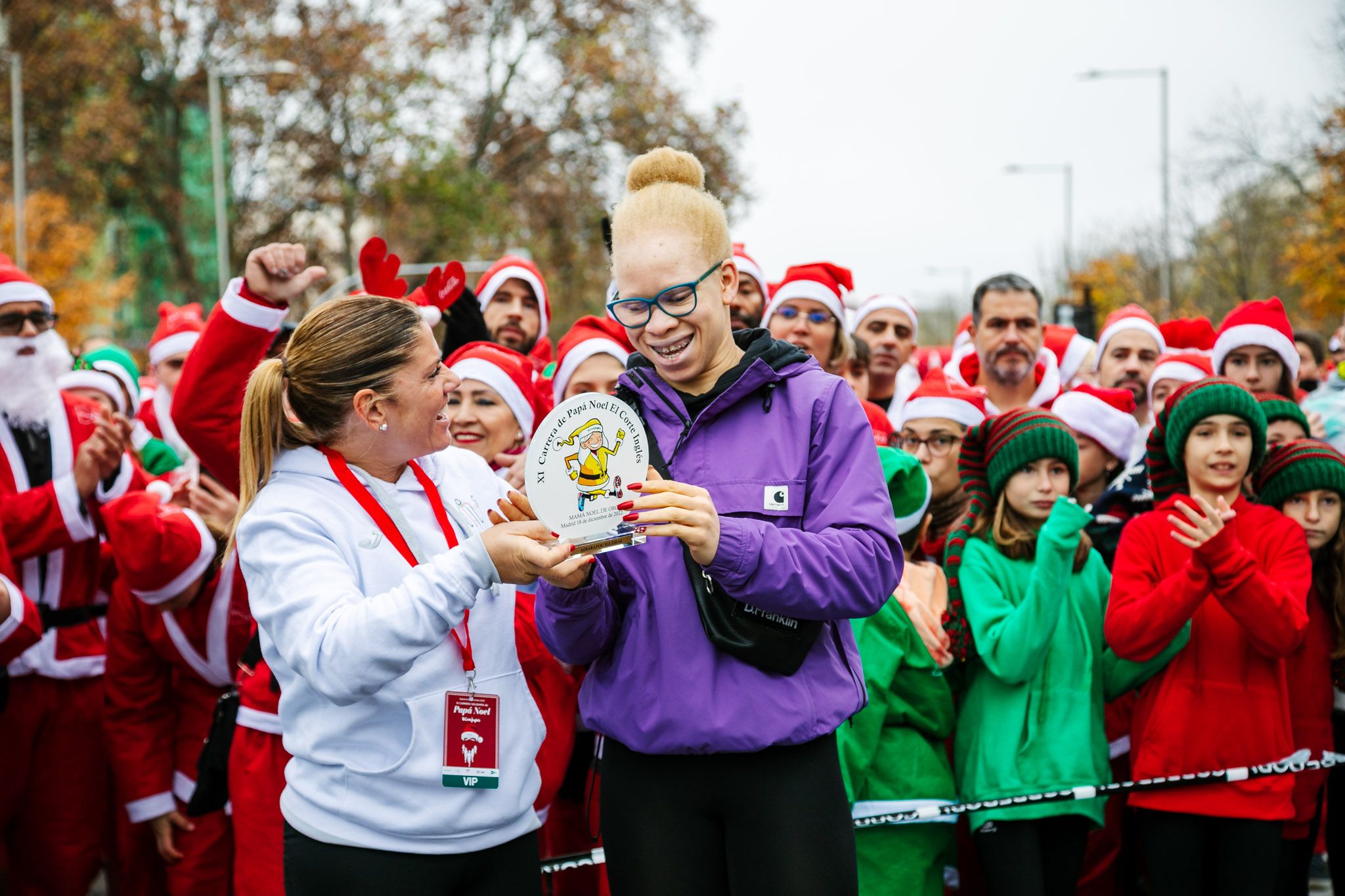 Las mejores fotos de la Carrera de Papá Noel El Corte Inglés 2022