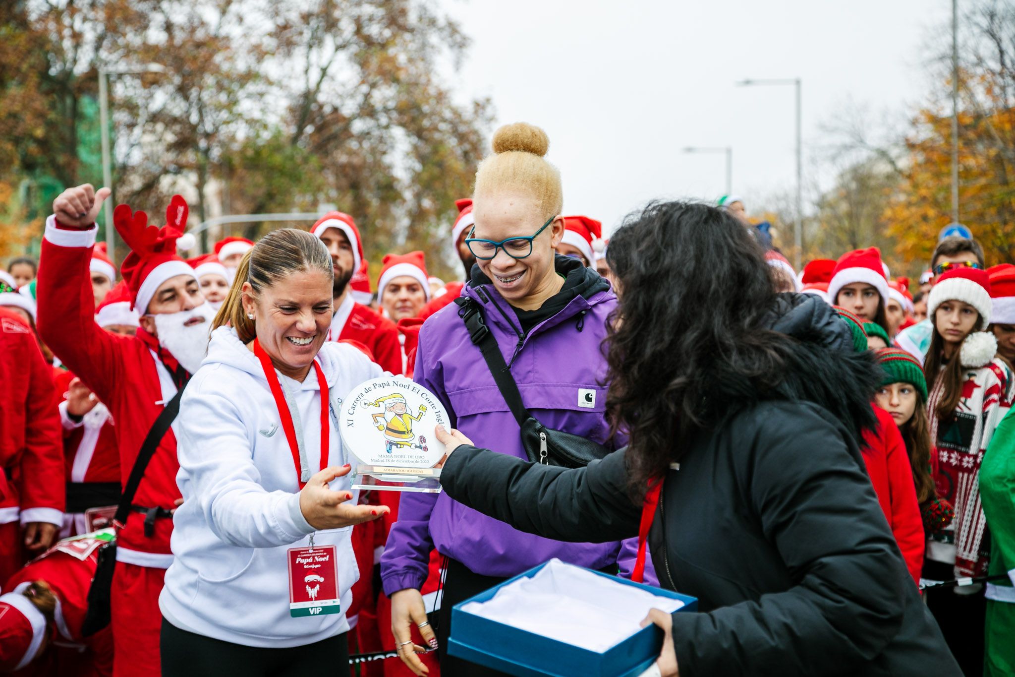 Las mejores fotos de la Carrera de Papá Noel El Corte Inglés 2022