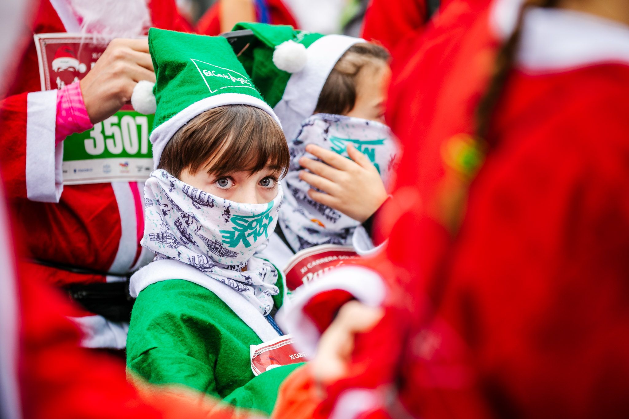Las 50 mejores fotos de la Carrera de Papá Noel El Corte Inglés 2022. (6)
