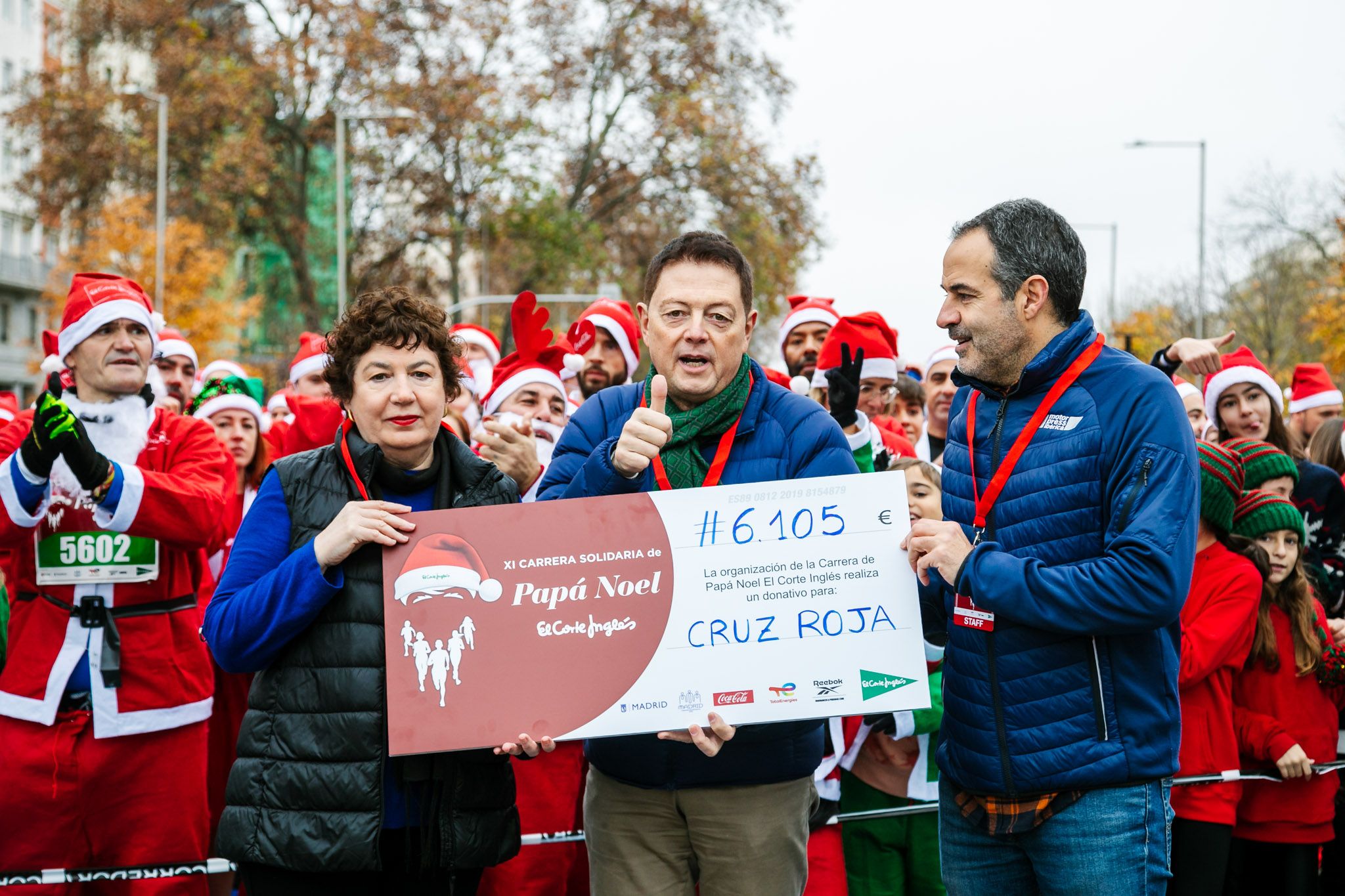 Las mejores fotos de la Carrera de Papá Noel El Corte Inglés 2022