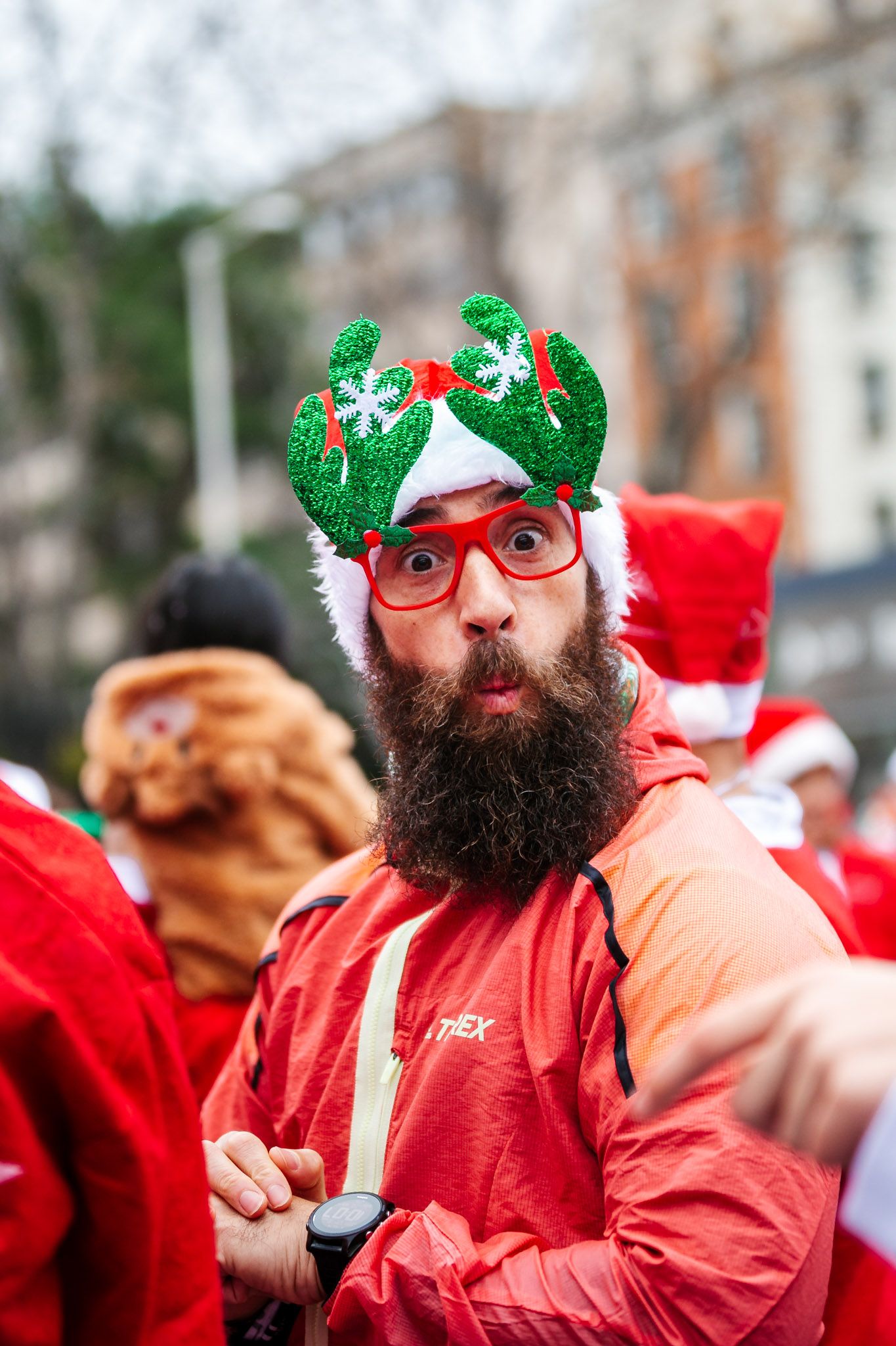 Las 50 mejores fotos de la Carrera de Papá Noel El Corte Inglés 2022. (7)