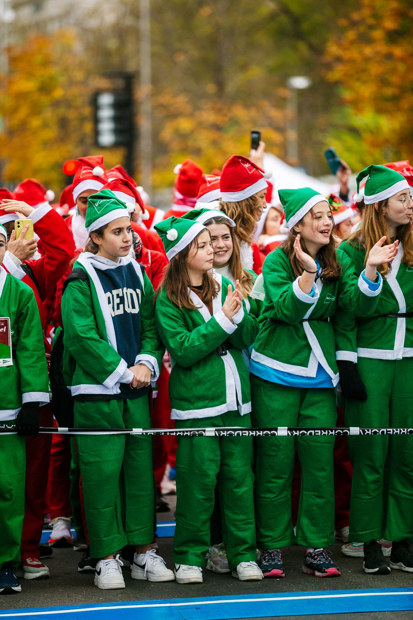 Las 50 mejores fotos de la Carrera de Papá Noel El Corte Inglés 2022. (9)