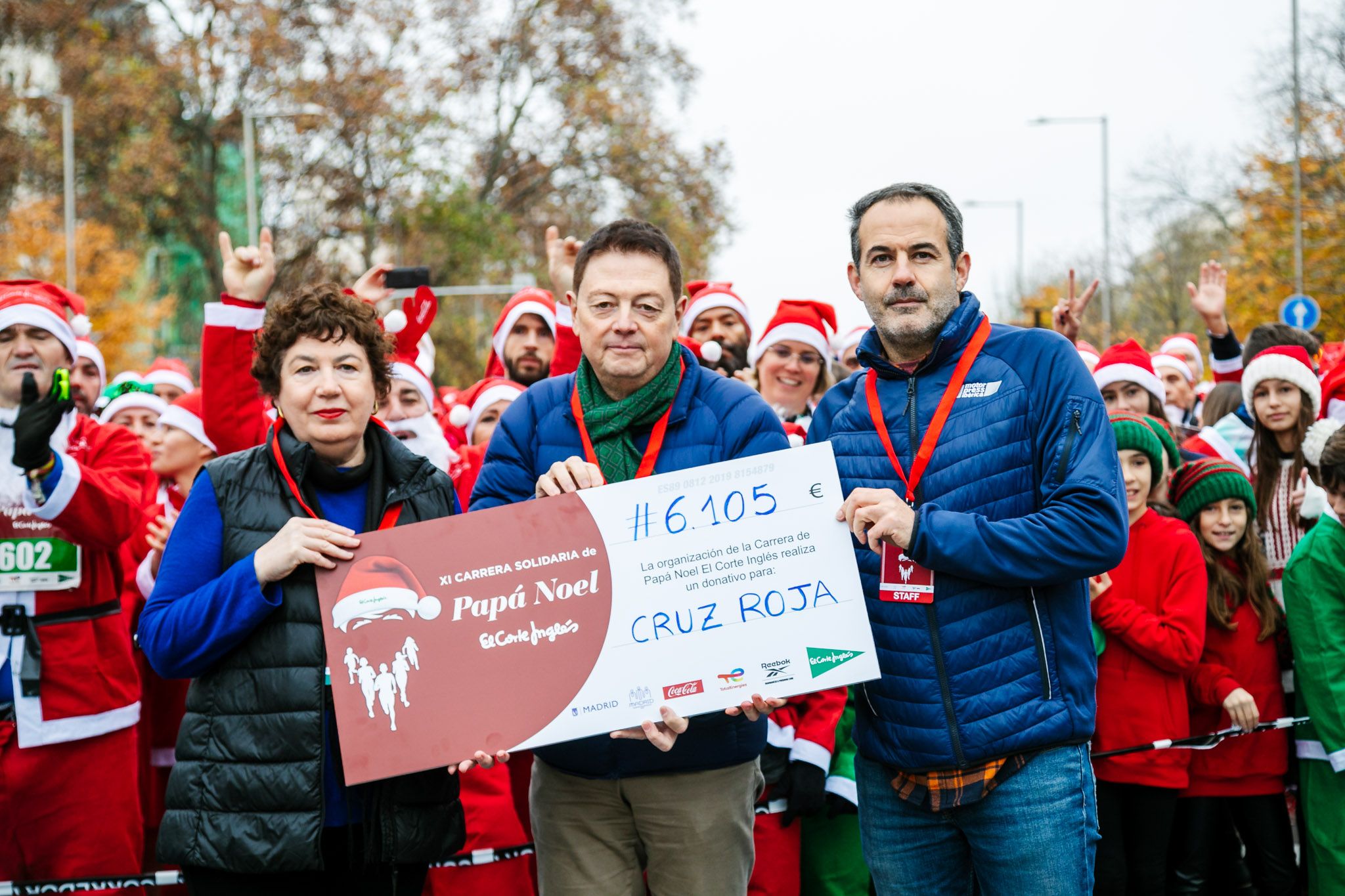 Las mejores fotos de la Carrera de Papá Noel El Corte Inglés 2022