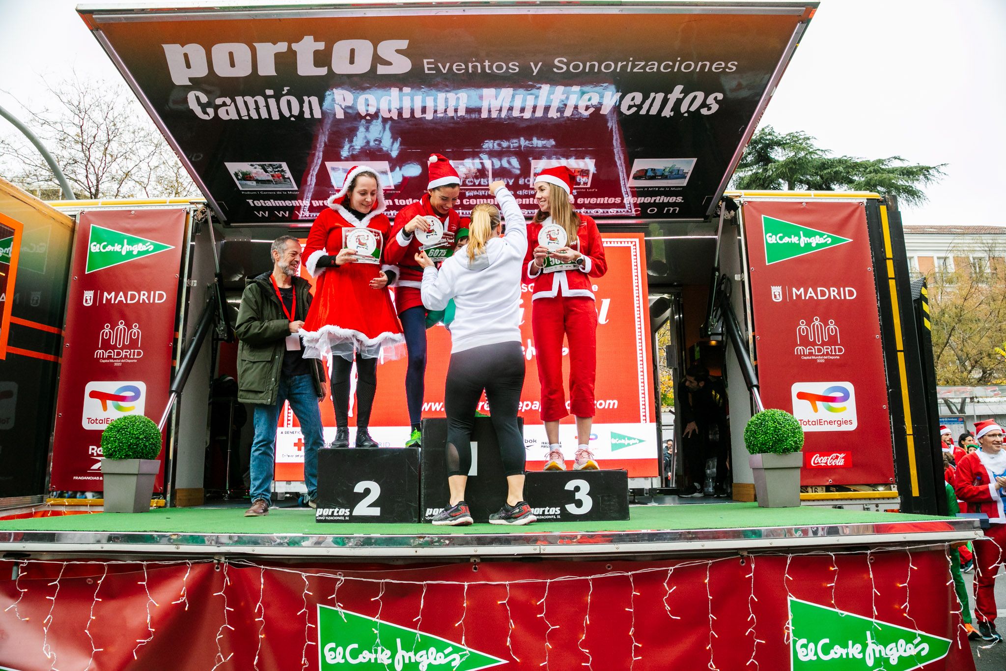 Las mejores fotos de la Carrera de Papá Noel El Corte Inglés (PREMIACIÓN)