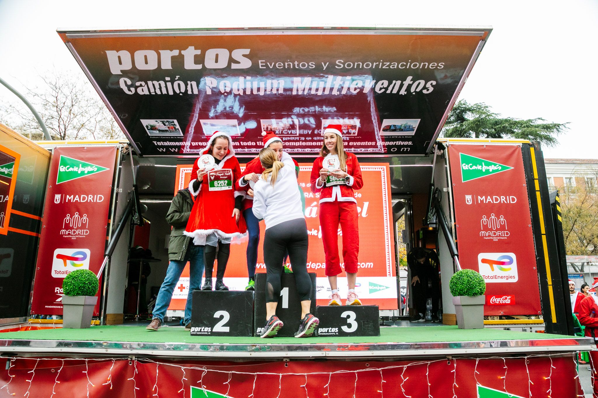 Las mejores fotos de la Carrera de Papá Noel El Corte Inglés (PREMIACIÓN)