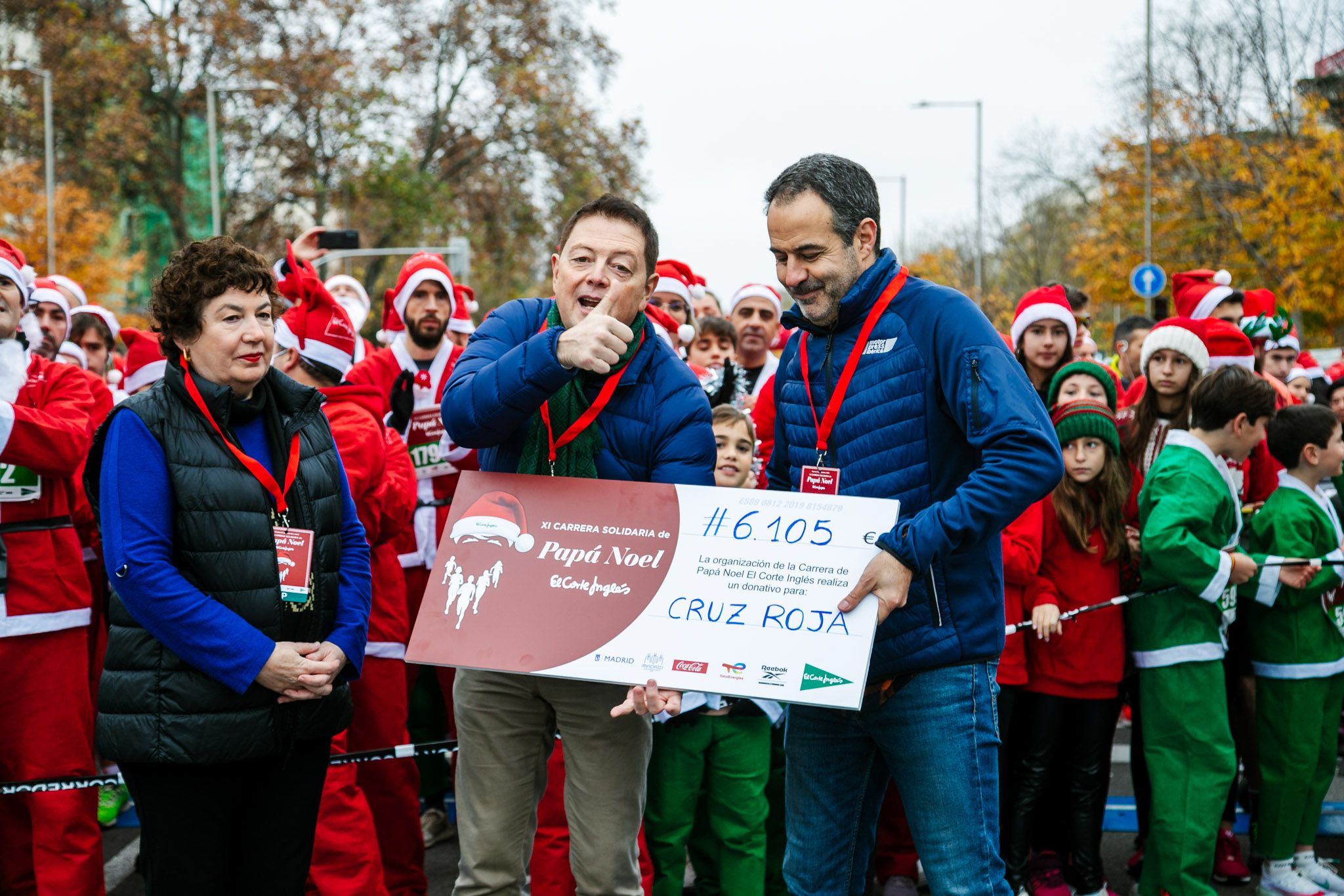 Las mejores fotos de la Carrera de Papá Noel El Corte Inglés 2022