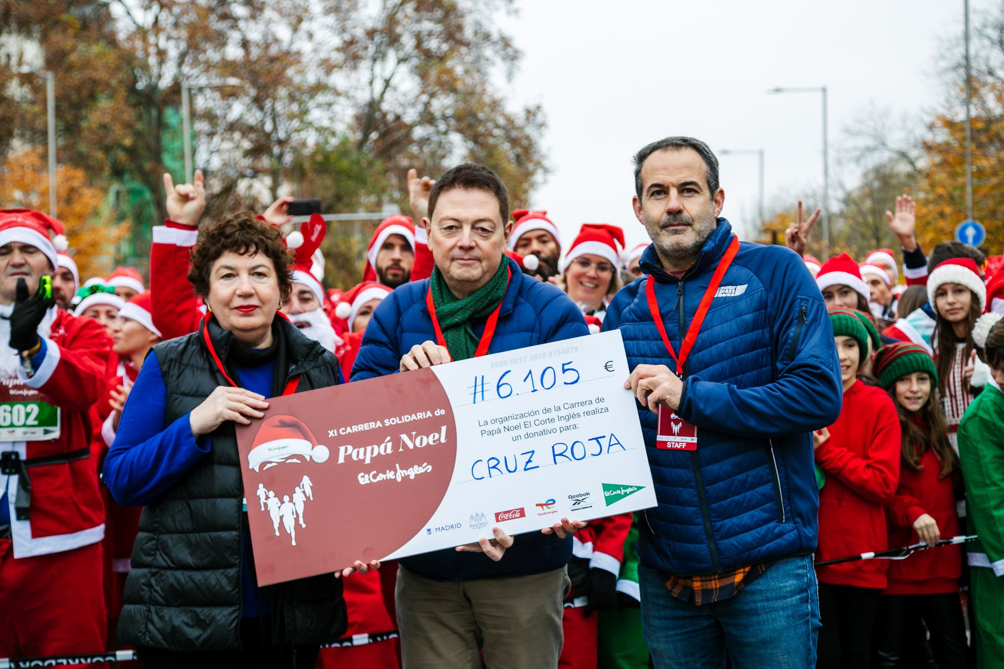 Las 50 mejores fotos de la Carrera de Papá Noel El Corte Inglés 2022. (12)