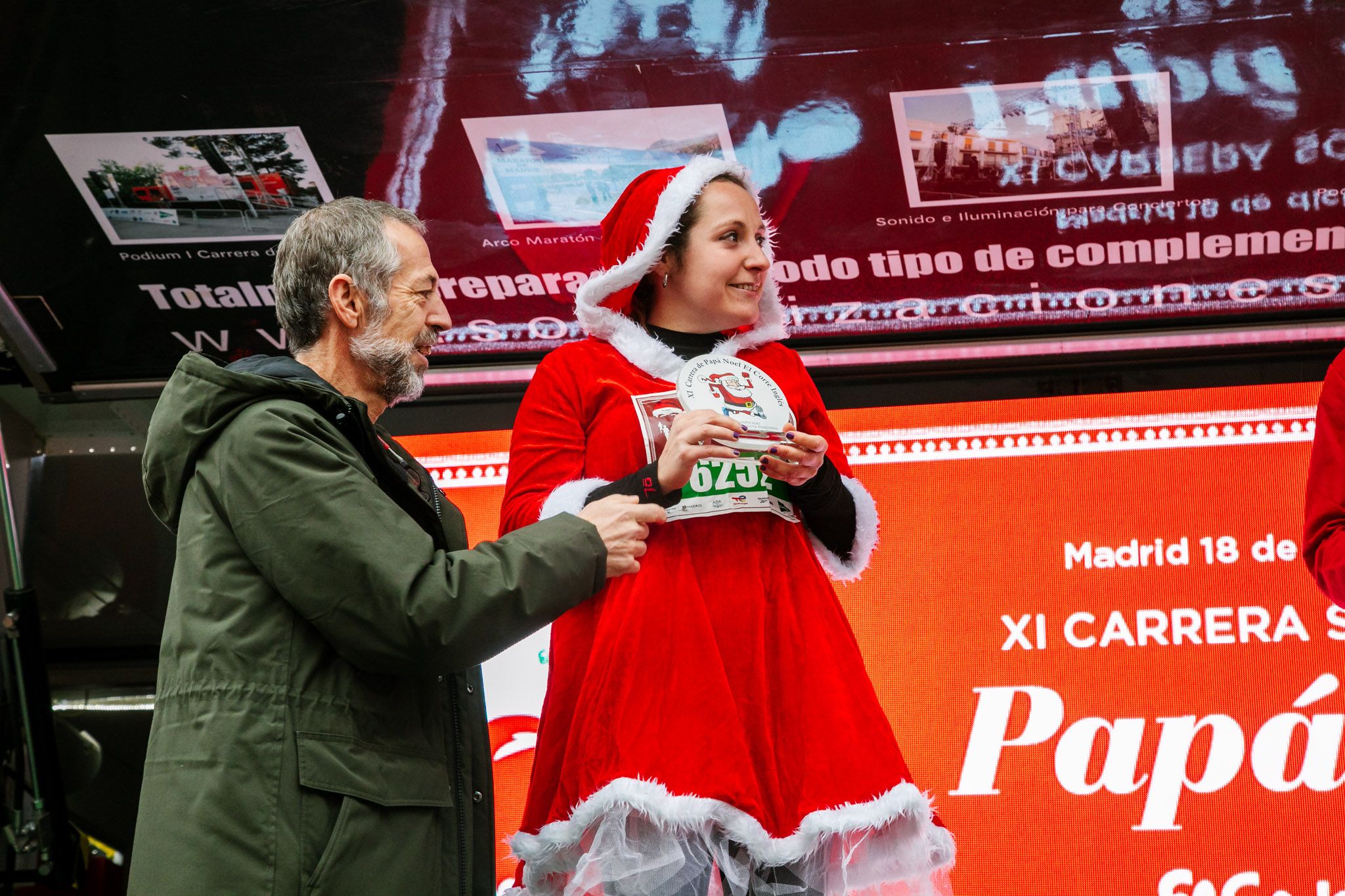 Las mejores fotos de la Carrera de Papá Noel El Corte Inglés (PREMIACIÓN)
