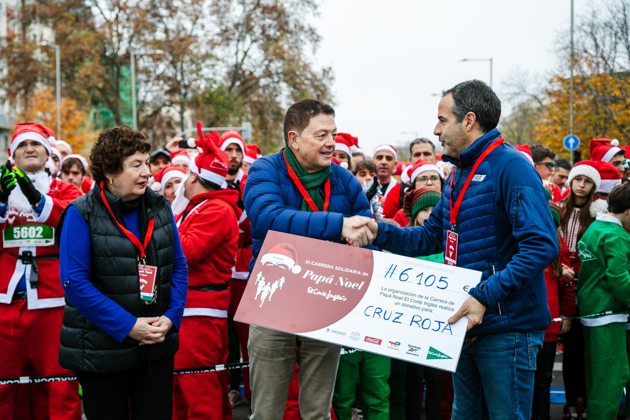 Las mejores fotos de la Carrera de Papá Noel El Corte Inglés 2022