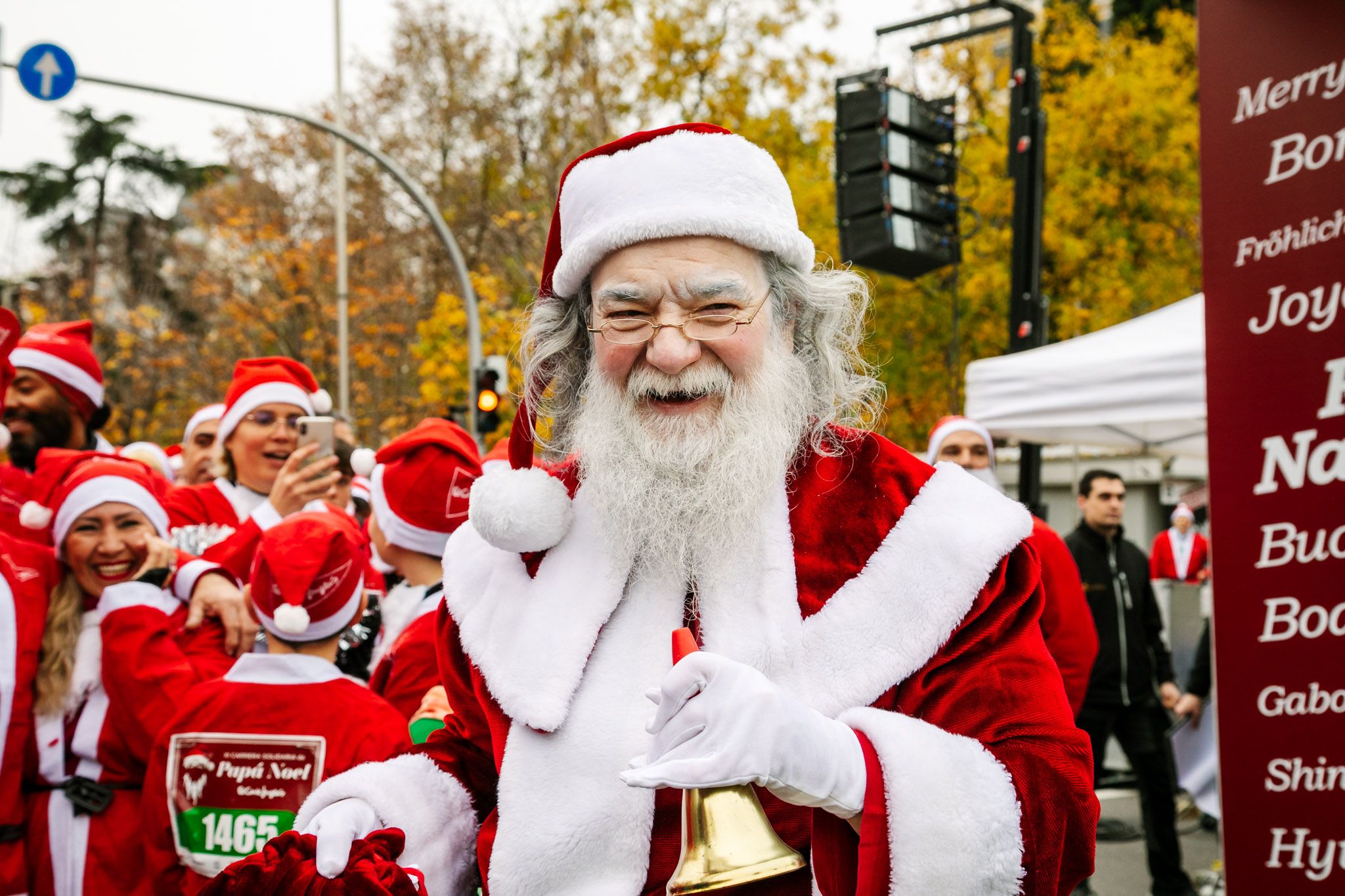 Las 50 mejores fotos de la Carrera de Papá Noel El Corte Inglés 2022. (14)