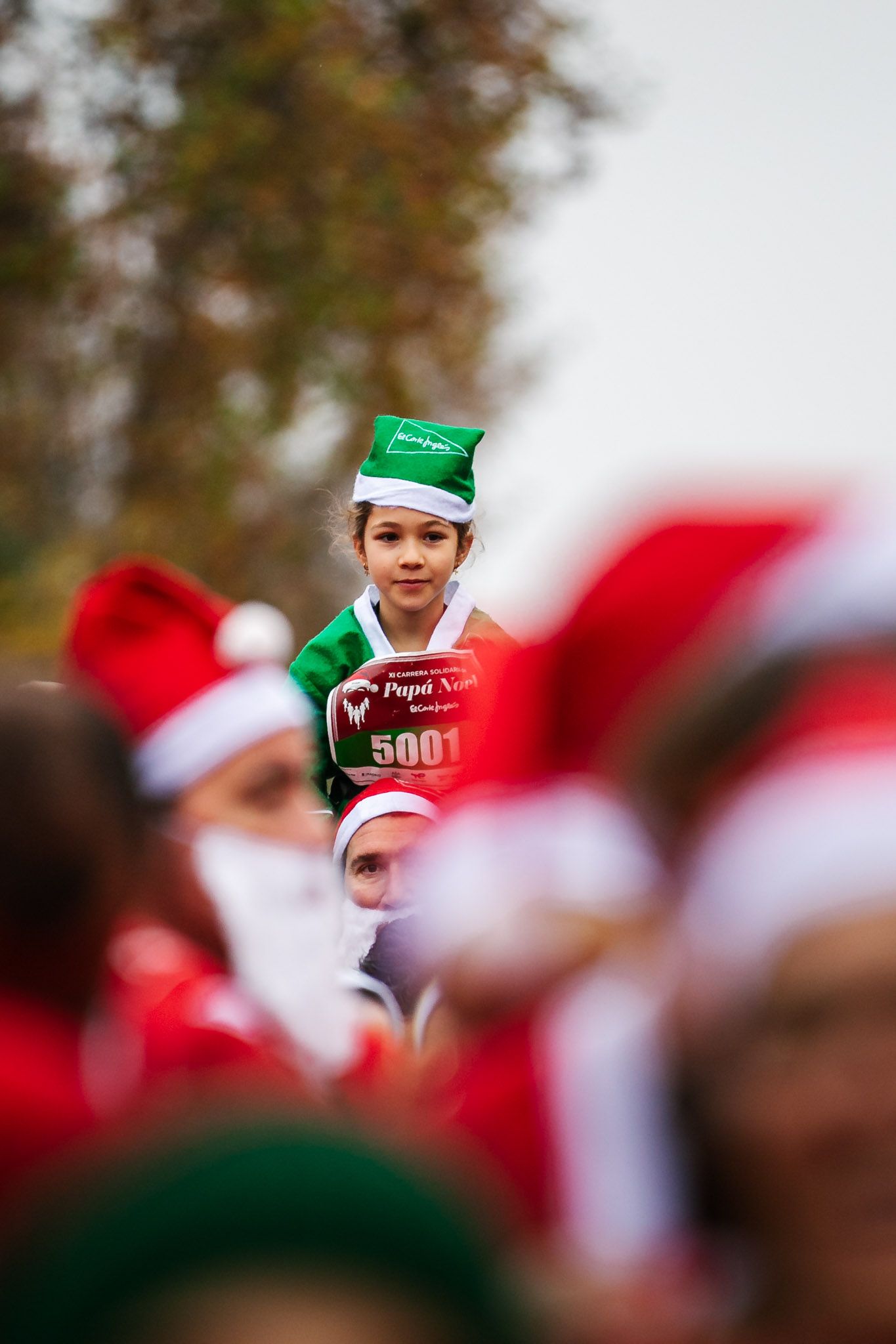 Las 50 mejores fotos de la Carrera de Papá Noel El Corte Inglés 2022. (17)