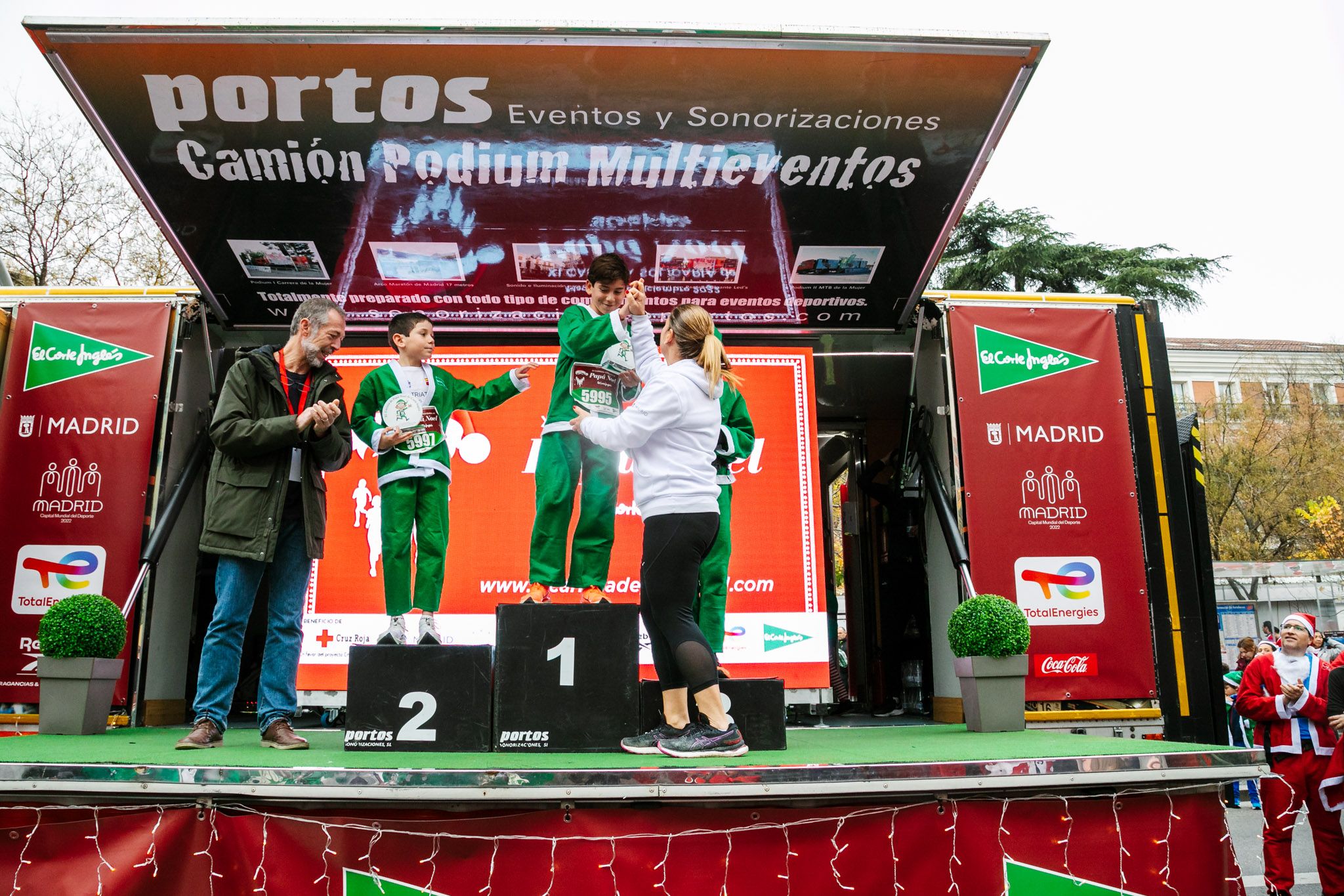 Las mejores fotos de la Carrera de Papá Noel El Corte Inglés (PREMIACIÓN)