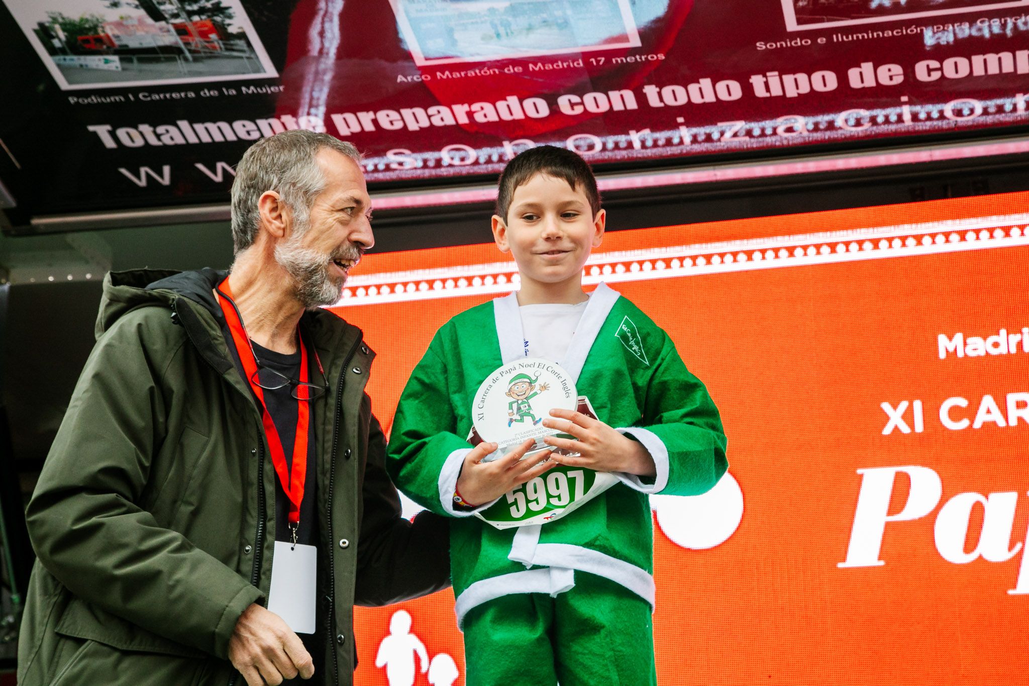 Las mejores fotos de la Carrera de Papá Noel El Corte Inglés (PREMIACIÓN)