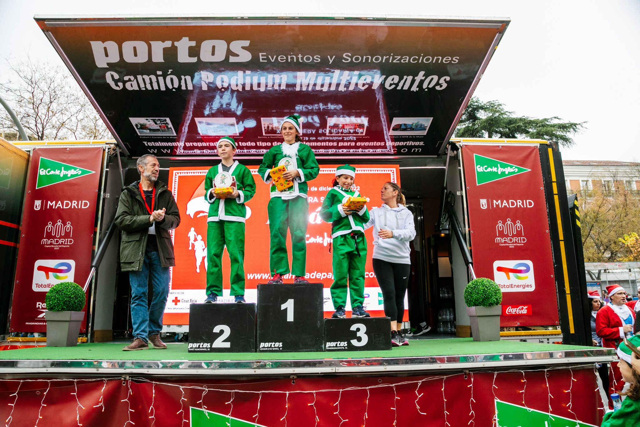 Las mejores fotos de la Carrera de Papá Noel El Corte Inglés (PREMIACIÓN)