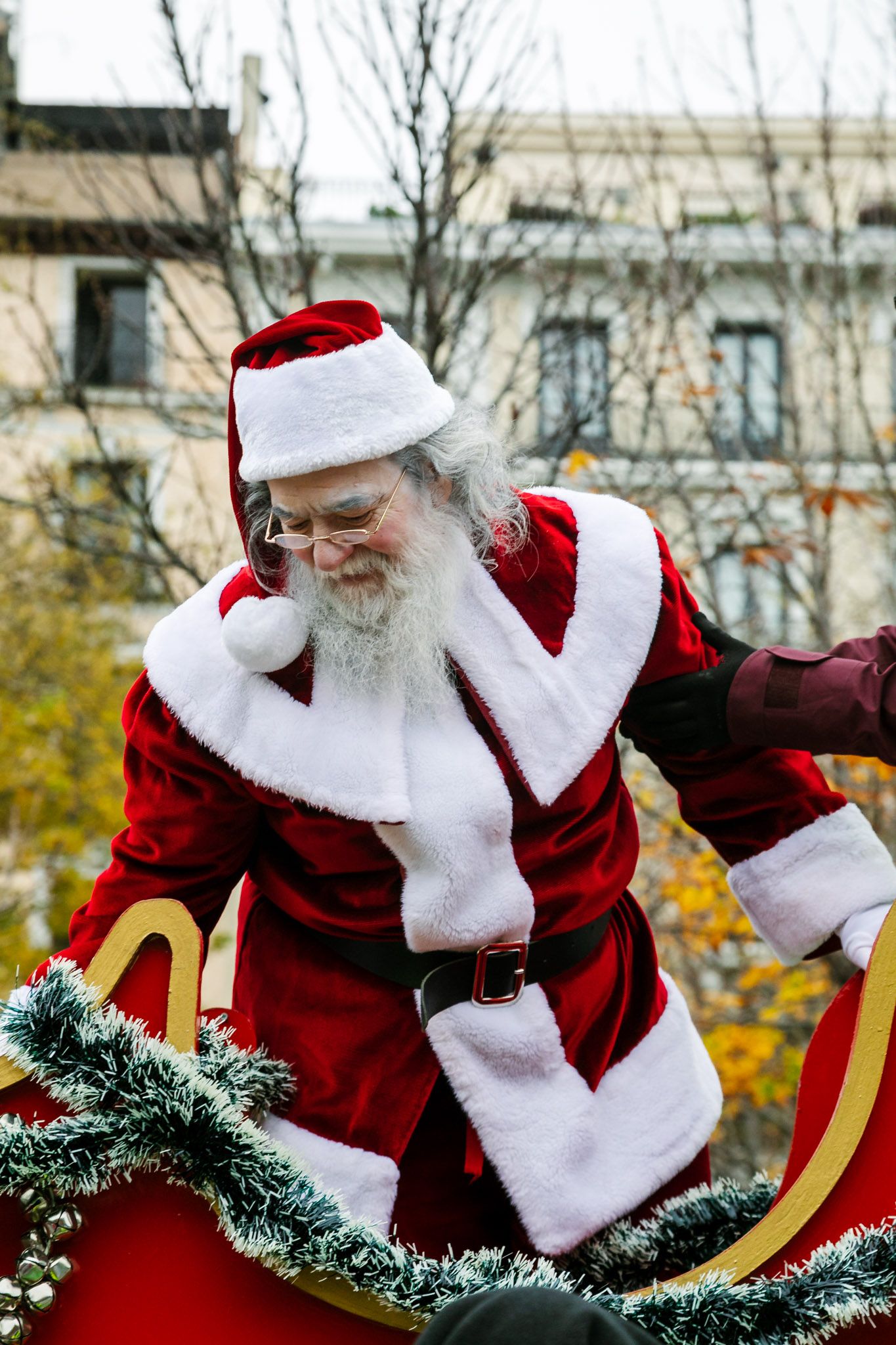 Las mejores fotos de la salida de la Carrera de Papá Noel El Corte Inglés 2022.
