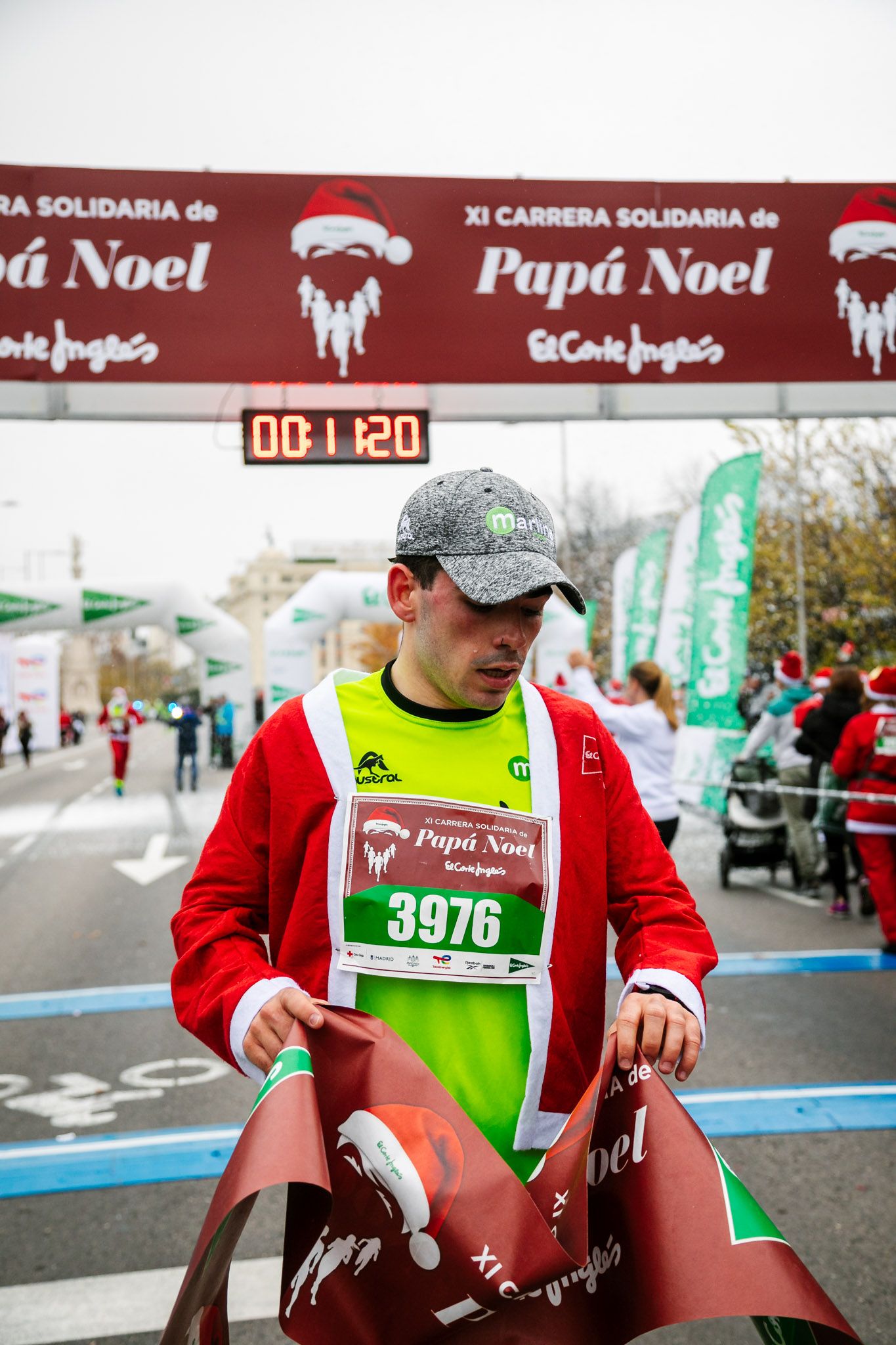 Las mejores fotos de meta de la Carrera de Papá Noel El Corte Inglés 2022