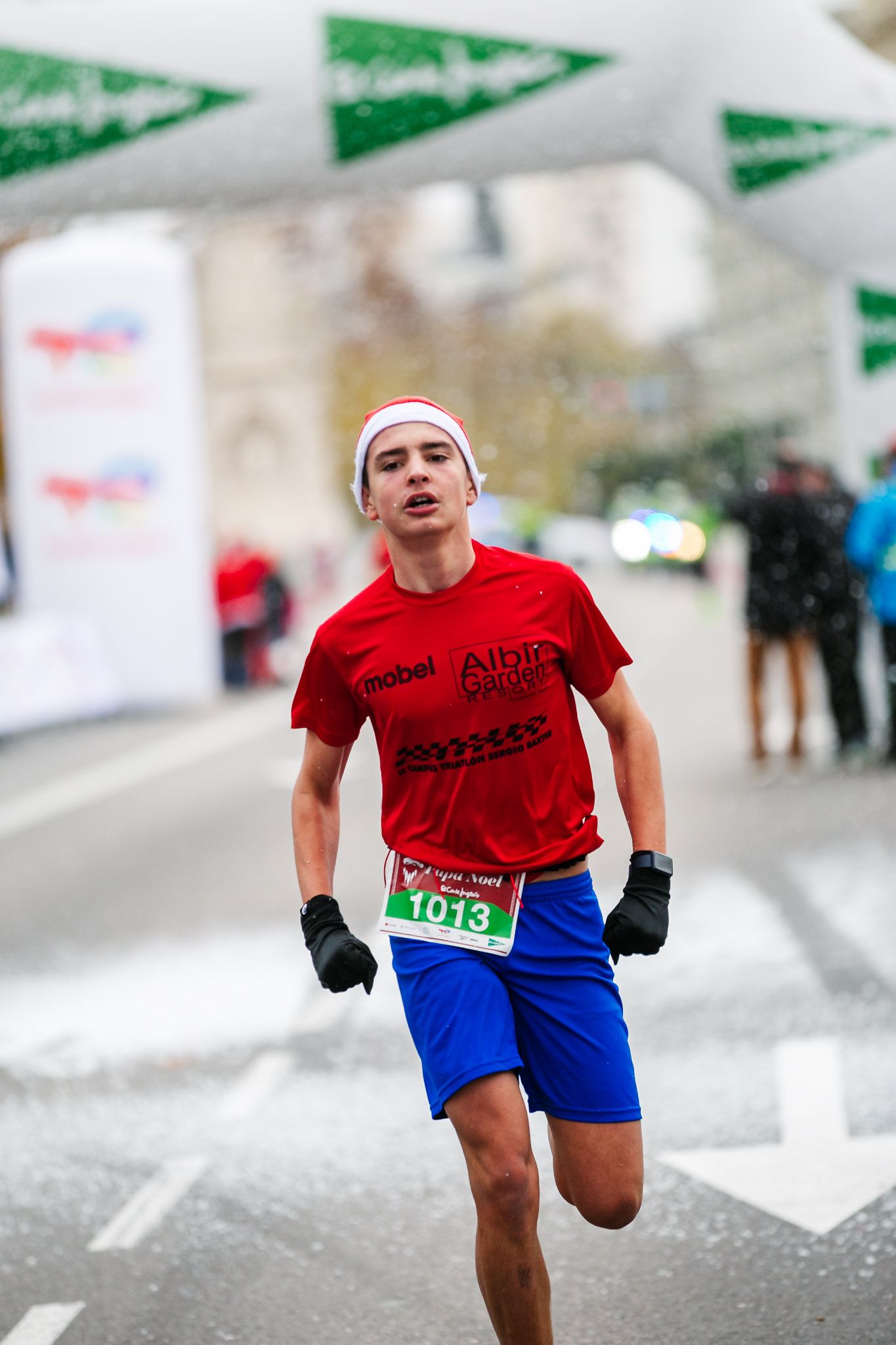 Las mejores fotos de meta de la Carrera de Papá Noel El Corte Inglés 2022