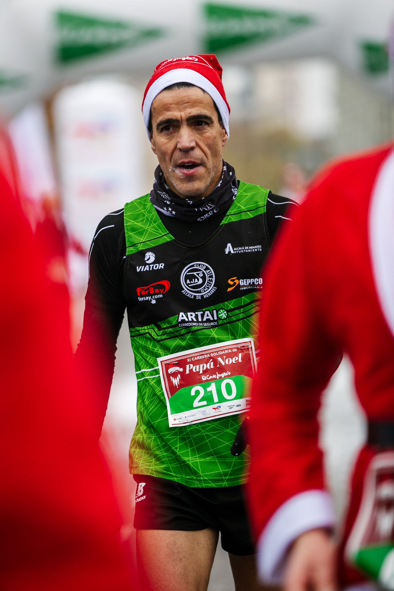 Las mejores fotos de meta de la Carrera de Papá Noel El Corte Inglés 2022