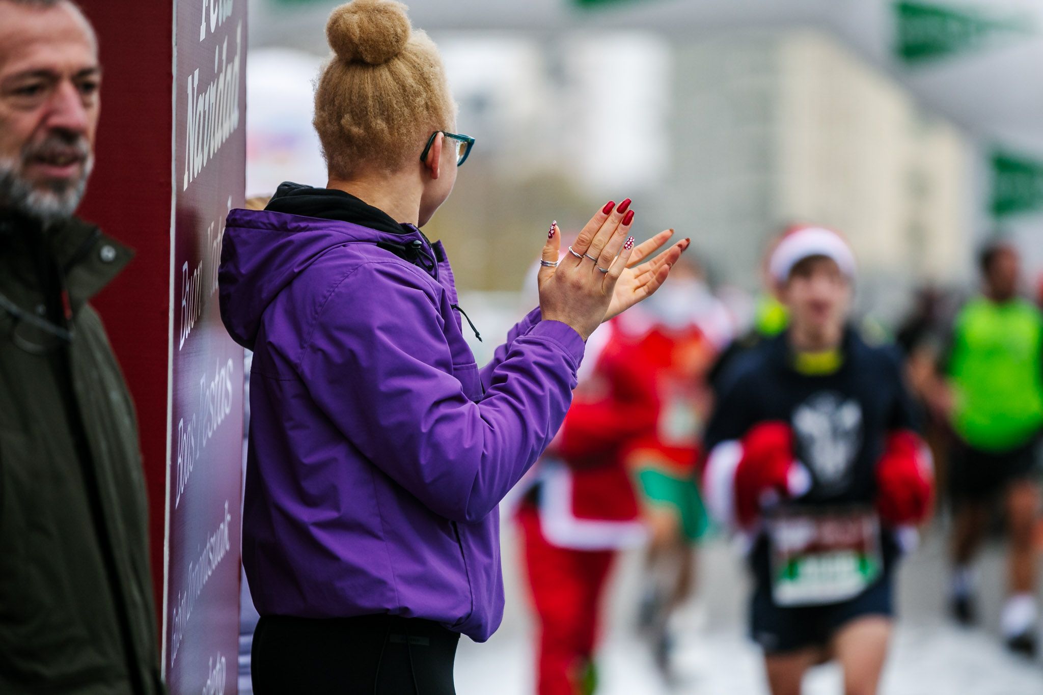 Las mejores fotos de meta de la Carrera de Papá Noel El Corte Inglés 2022