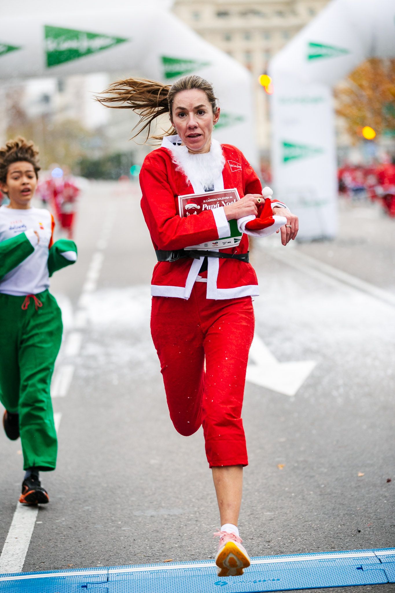 Las mejores fotos de meta de la Carrera de Papá Noel El Corte Inglés 2022