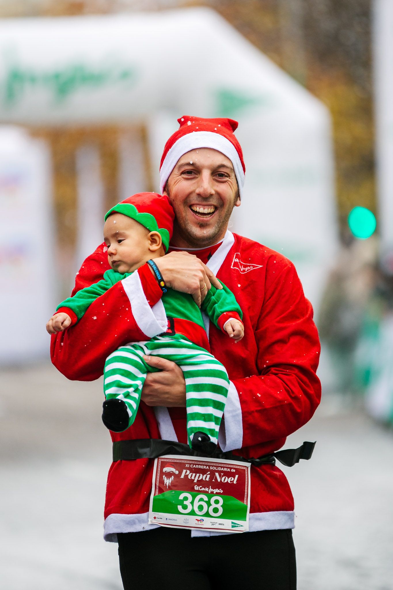 Las mejores fotos de meta de la Carrera de Papá Noel El Corte Inglés 2022