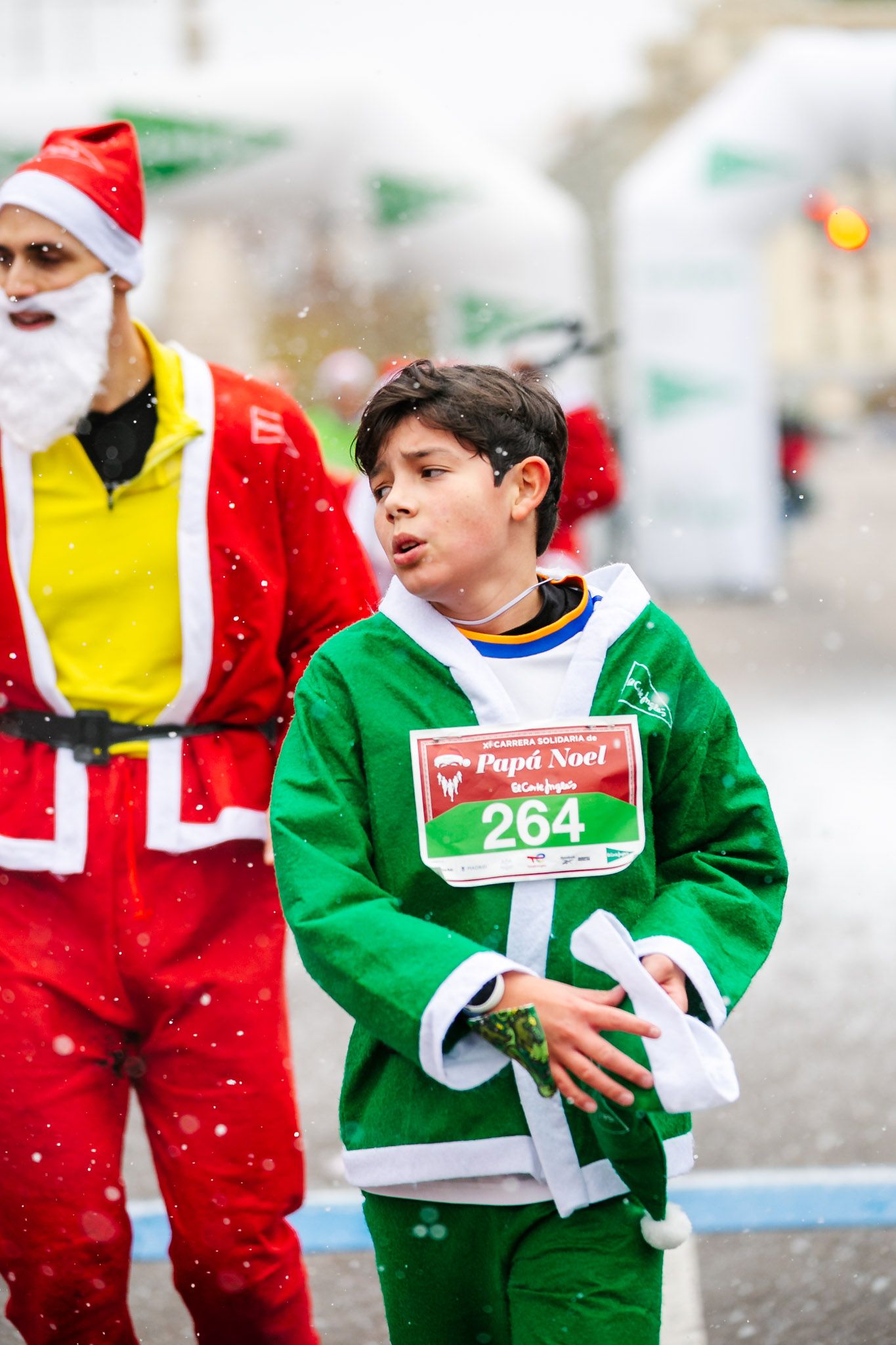 Las mejores fotos de meta de la Carrera de Papá Noel El Corte Inglés 2022