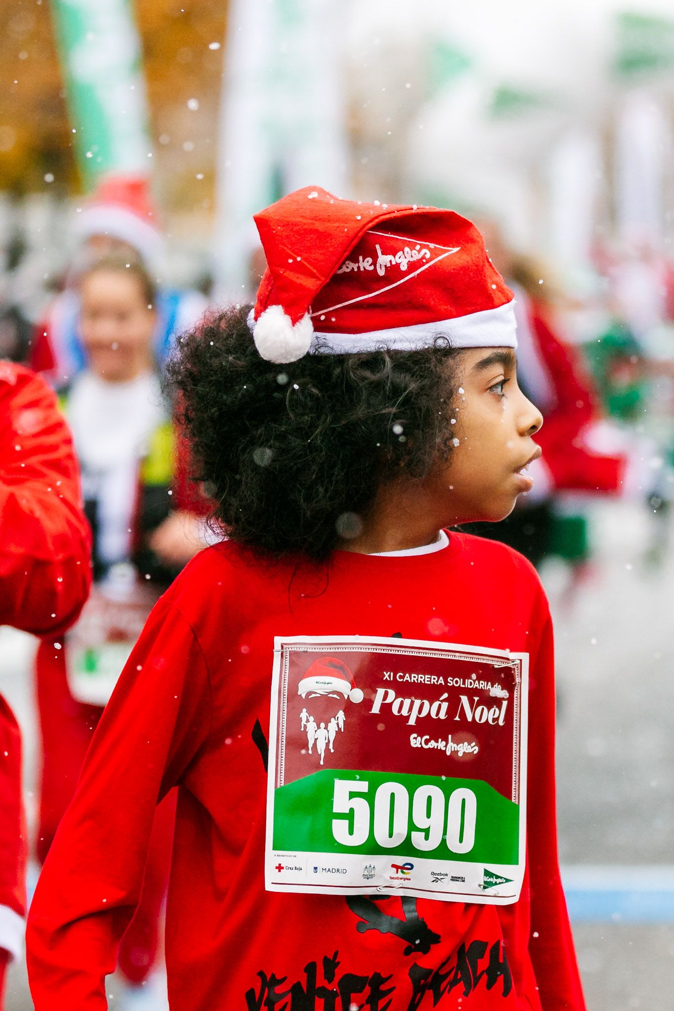 Las mejores fotos de meta de la Carrera de Papá Noel El Corte Inglés 2022