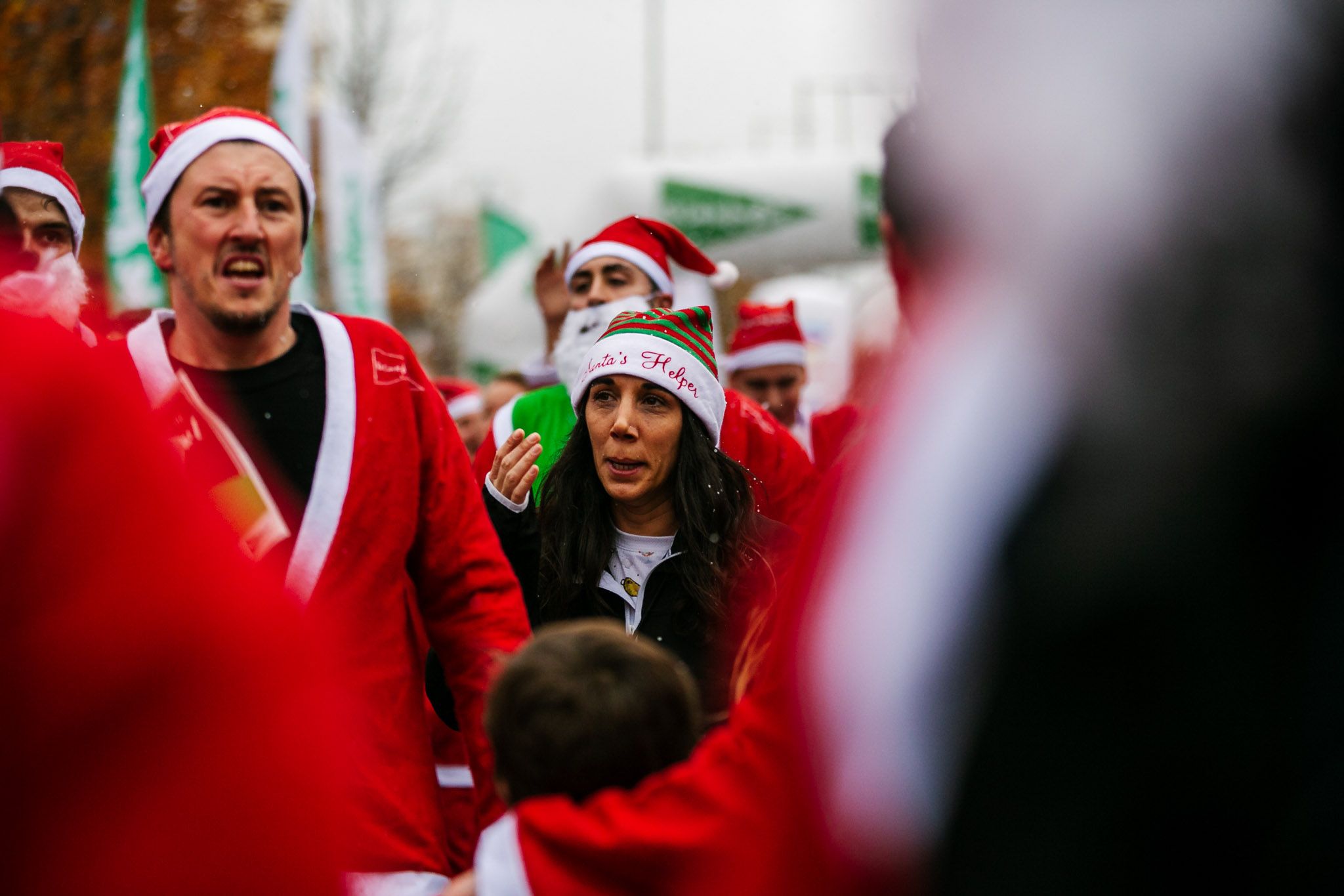 Las mejores fotos de meta de la Carrera de Papá Noel El Corte Inglés 2022