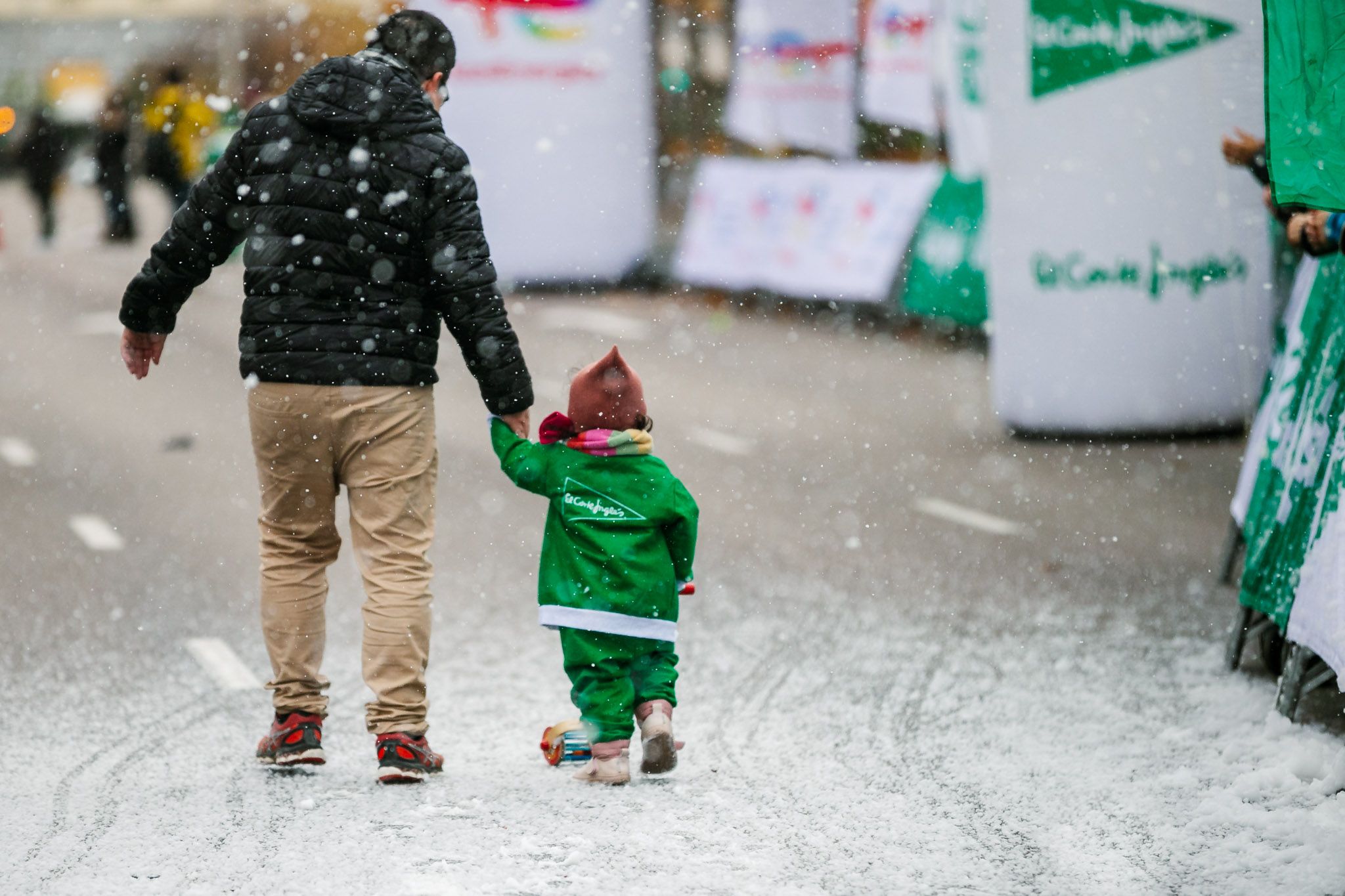 Las mejores fotos de meta de la Carrera de Papá Noel El Corte Inglés 2022