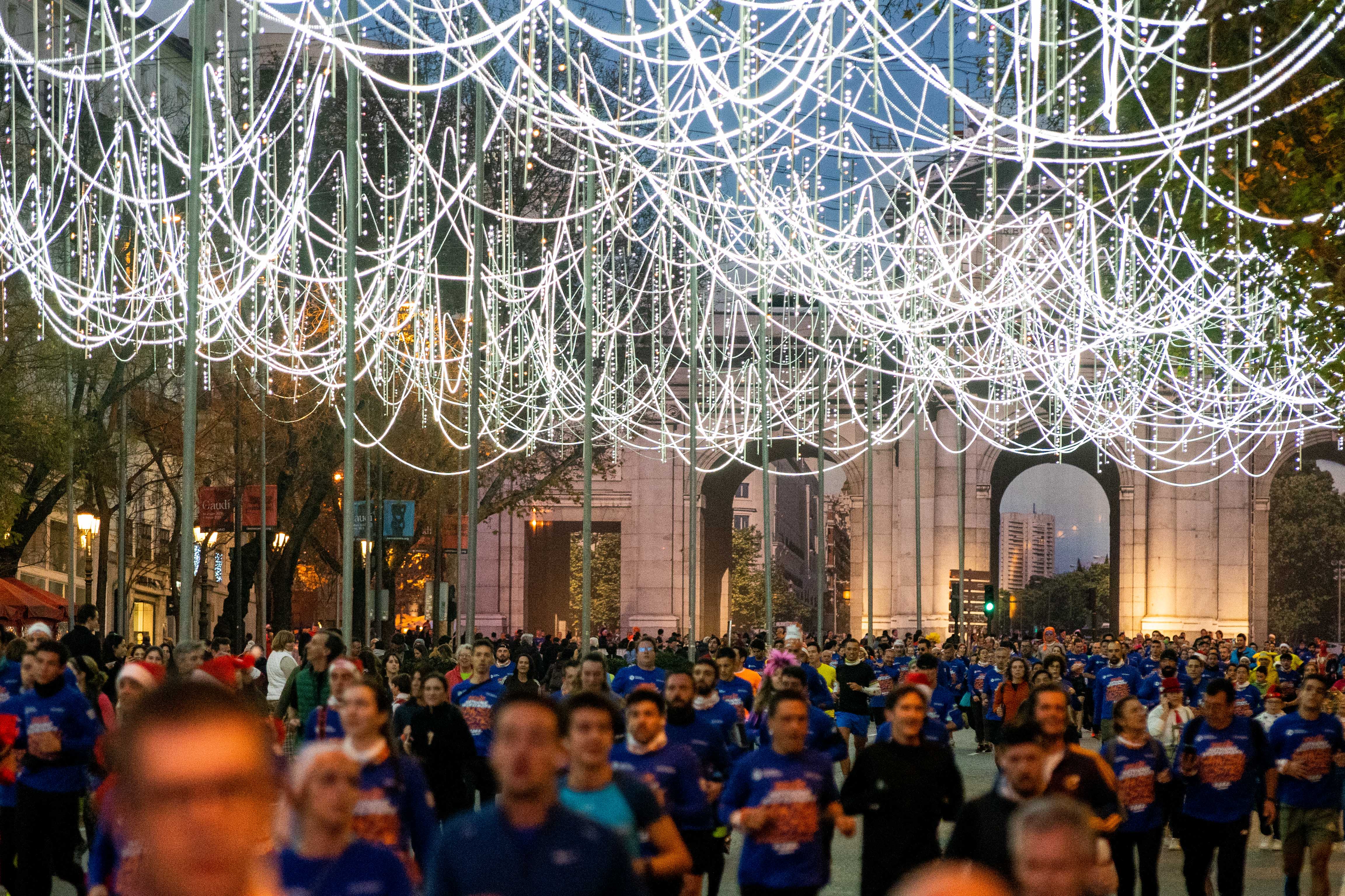 Una imagen de la San Silvestre Vallecana popular 2022. LAST LAP.