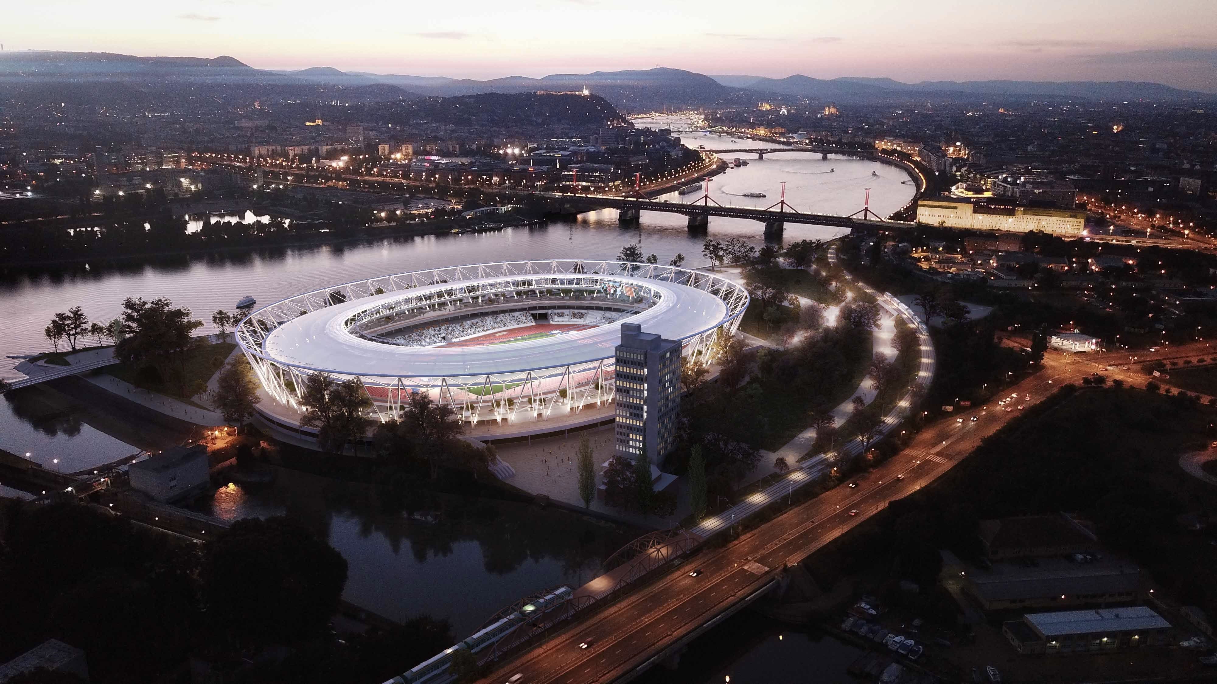 Una imagen del estadio donde se disputará el Campeonato del Mundo de Budapest 2023.