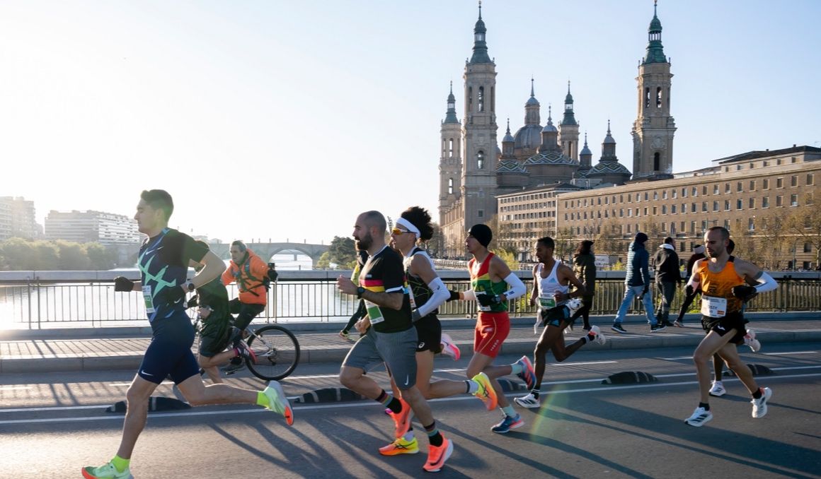 Una imagen del MANN FILTER Maratón de Zaragoza CaixaBank 2022. LAST LAP.