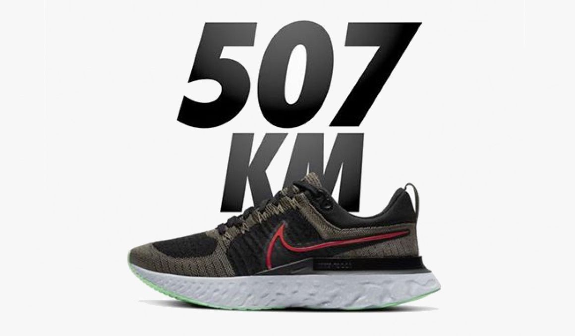Así están las Nike React Infinity Run 2 después de 500 kilómetros..