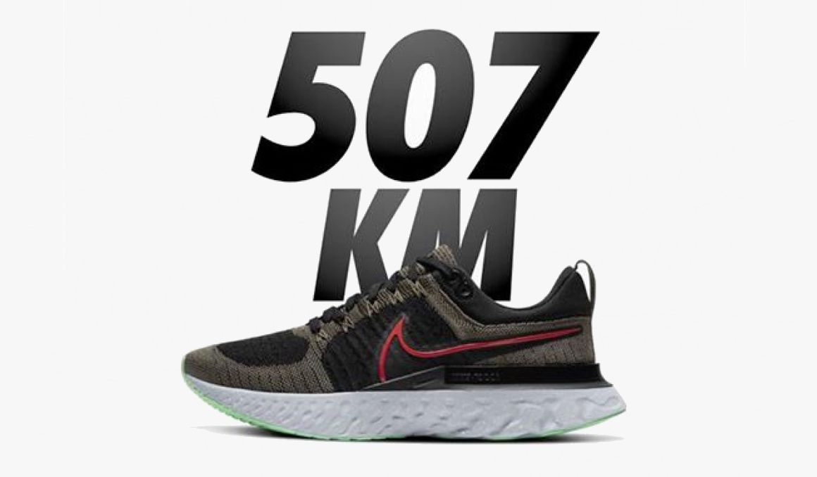 Así Nike React Infinity 2 después de 500