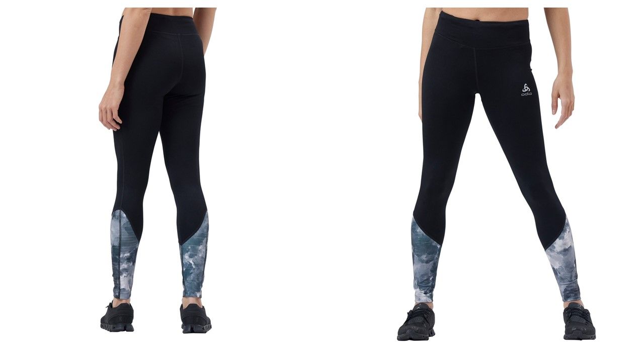Probamos las mallas Odlo The Essentials prints running and training