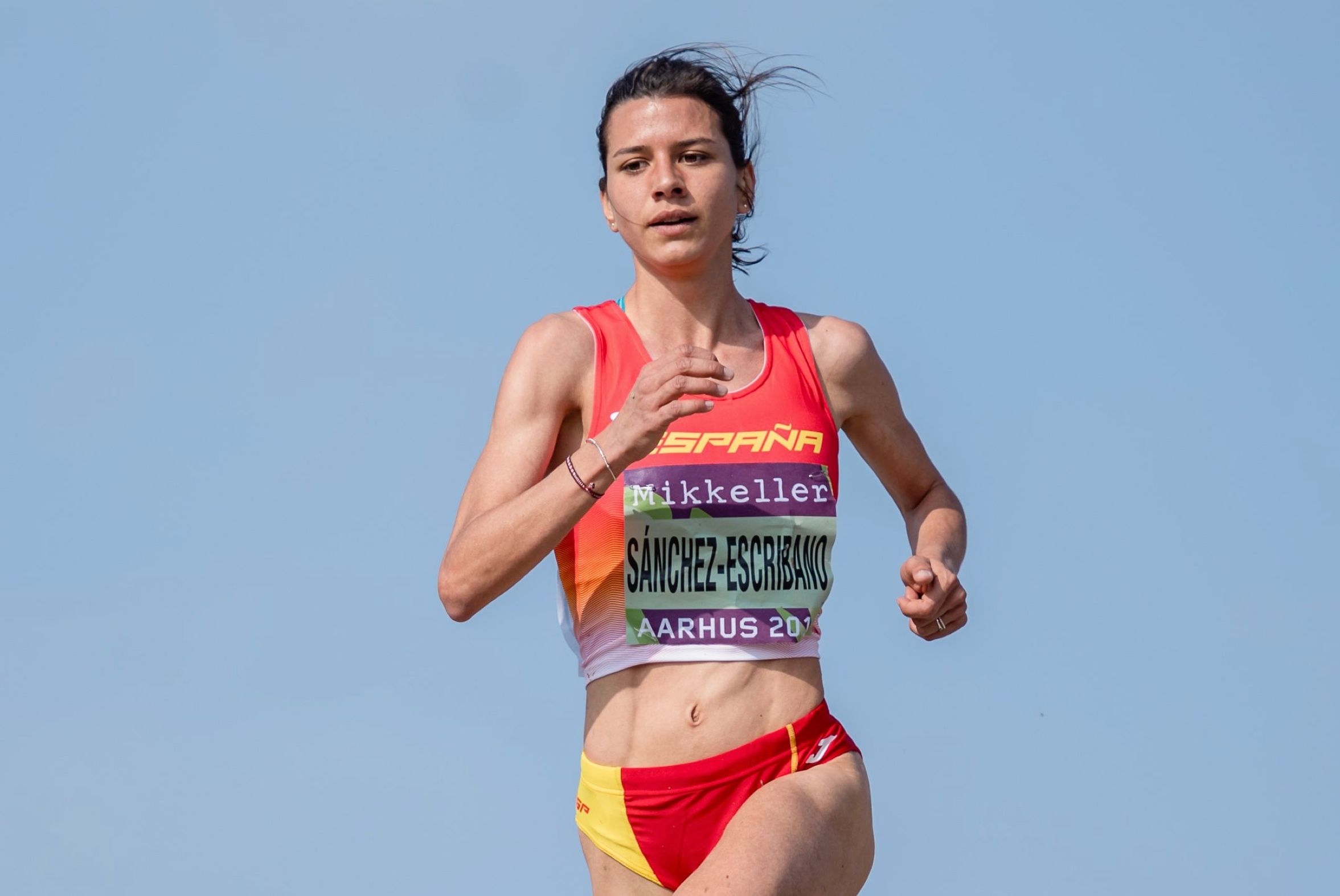 Irene Sánchez Escribano es la única atleta seleccionada que estuvo en el último Mundial de cross, celebrado en Aarhus en 2019. SPORTMEDIA.
