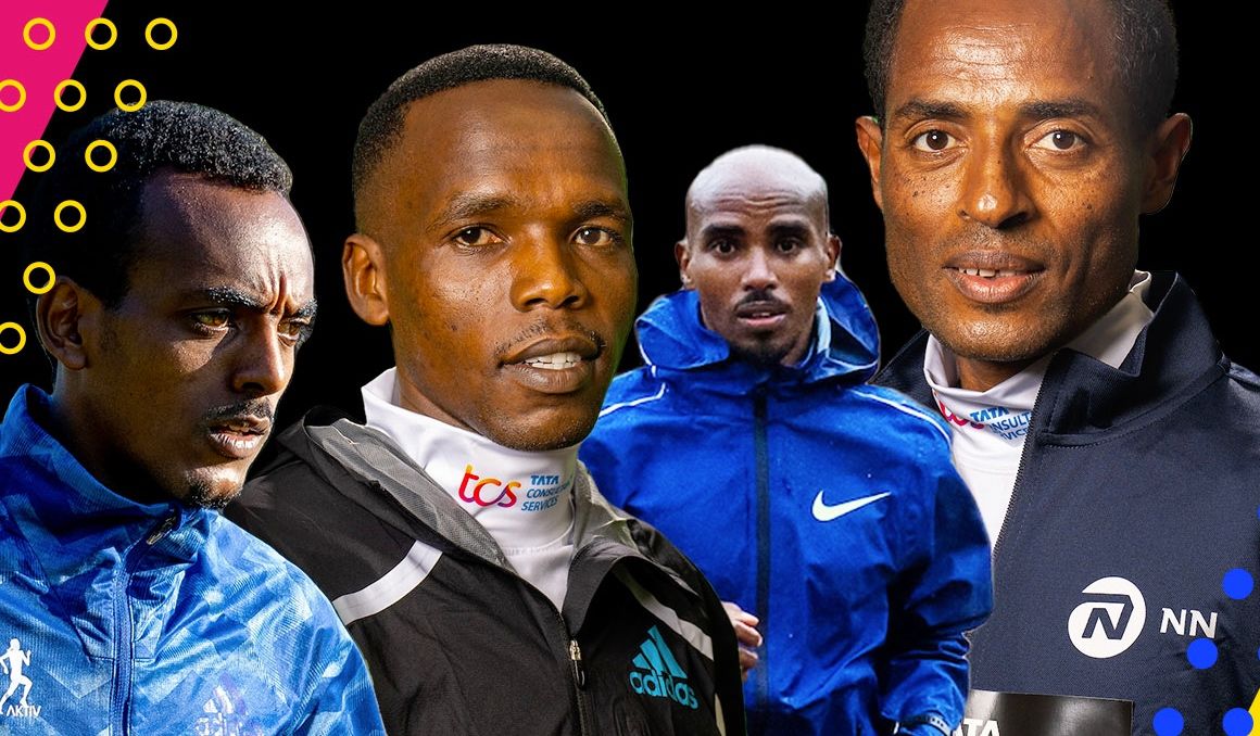 El Maratón de Londres ha presentado a sus atletas en categoría masculina. LONDON MARATHON.