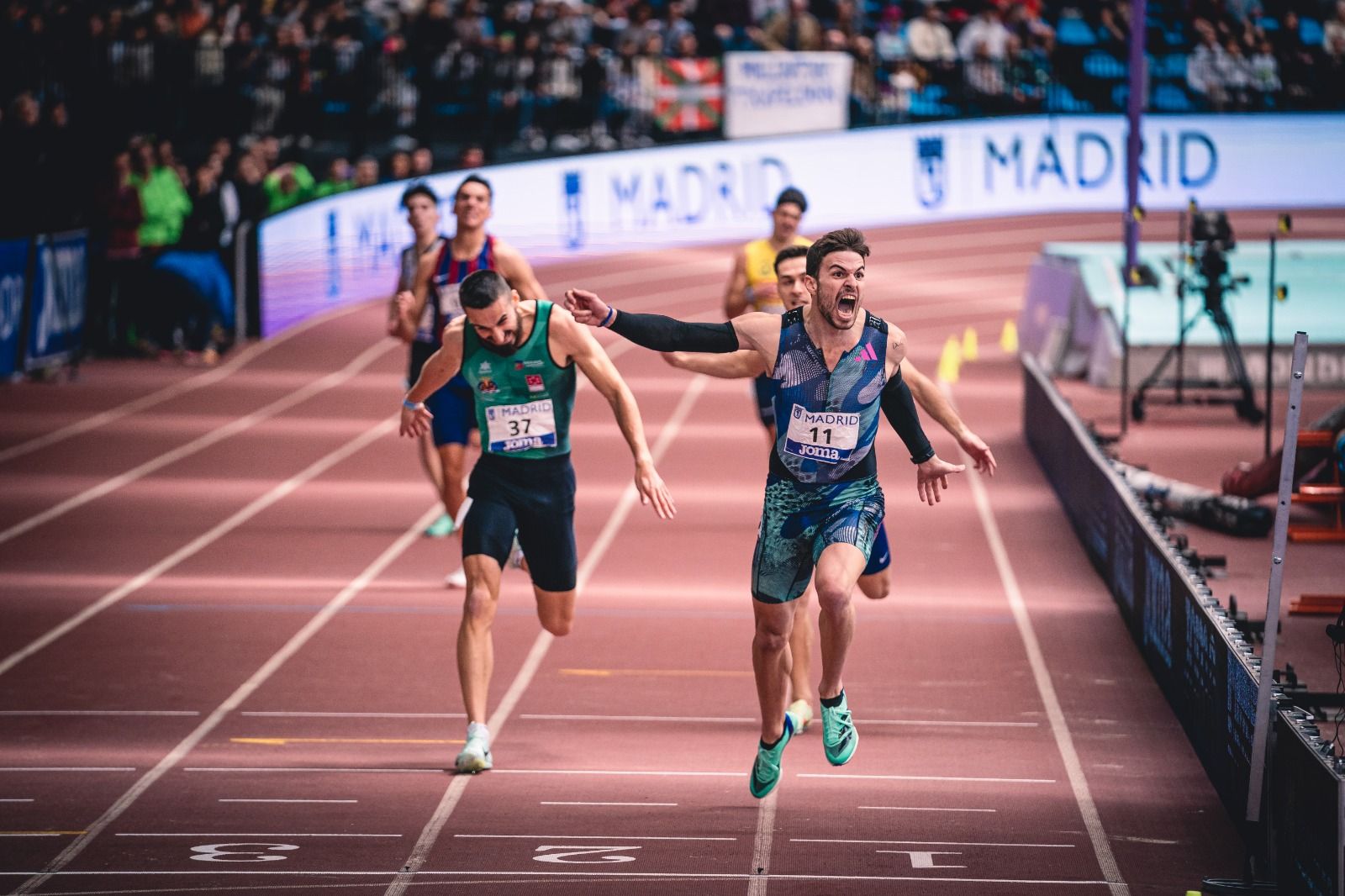 Óscar Husillos fue uno de los grandes protagonistas en Gallur. MOMENTO DEPORTE. Óscar Husillos fue uno de los grandes protagonistas en Gallur. MOMENTO DEPORTE.
