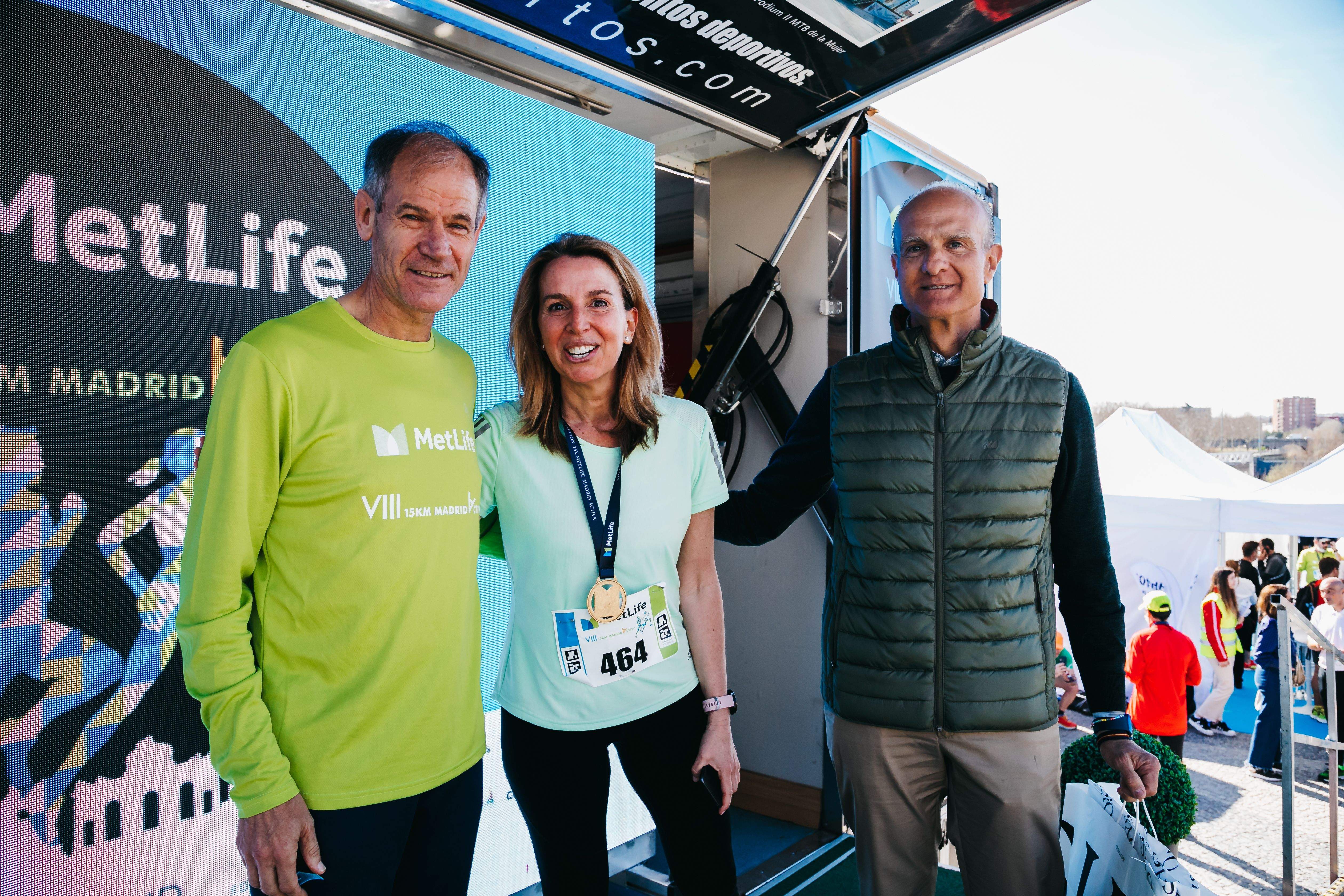 Todas las fotos de la premiación del Metlife 15K Madrid Activa 2023 17