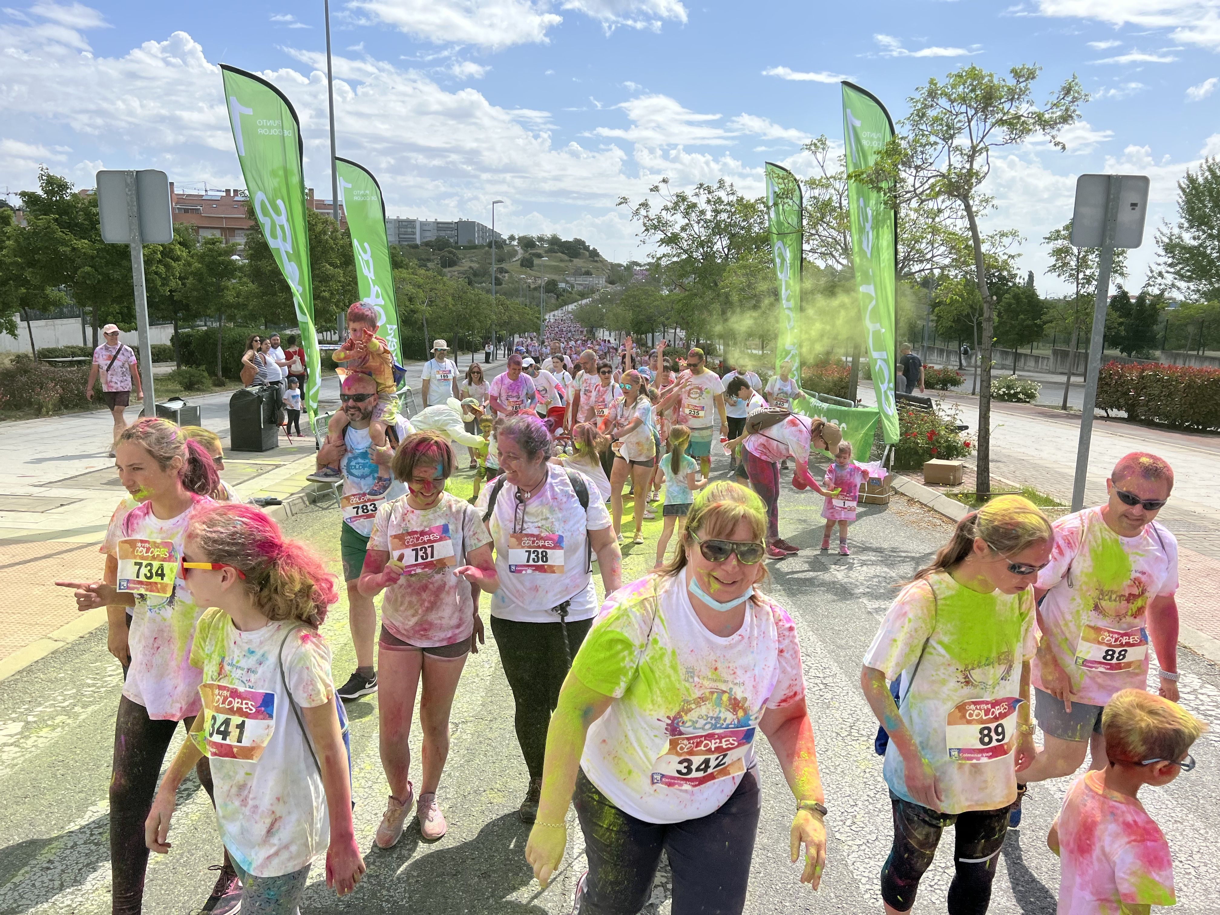Una propuesta para correr sin más pretensión que divertirse: la Carrera de los Colores. El domingo 14 de mayo en Colmenar Viejo.