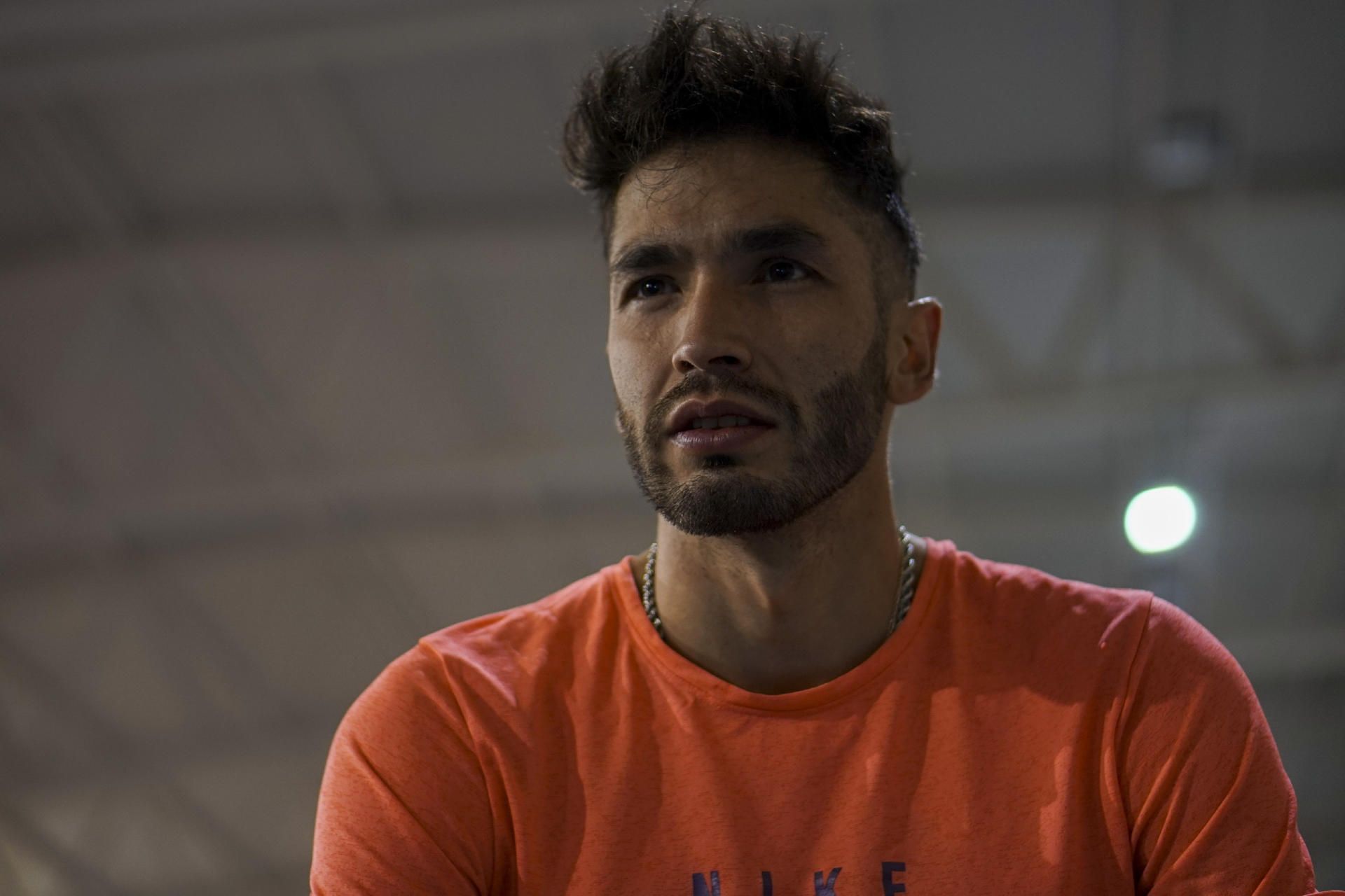 Carlos Díaz, el atleta chileno que entrena en Soria. EFE.