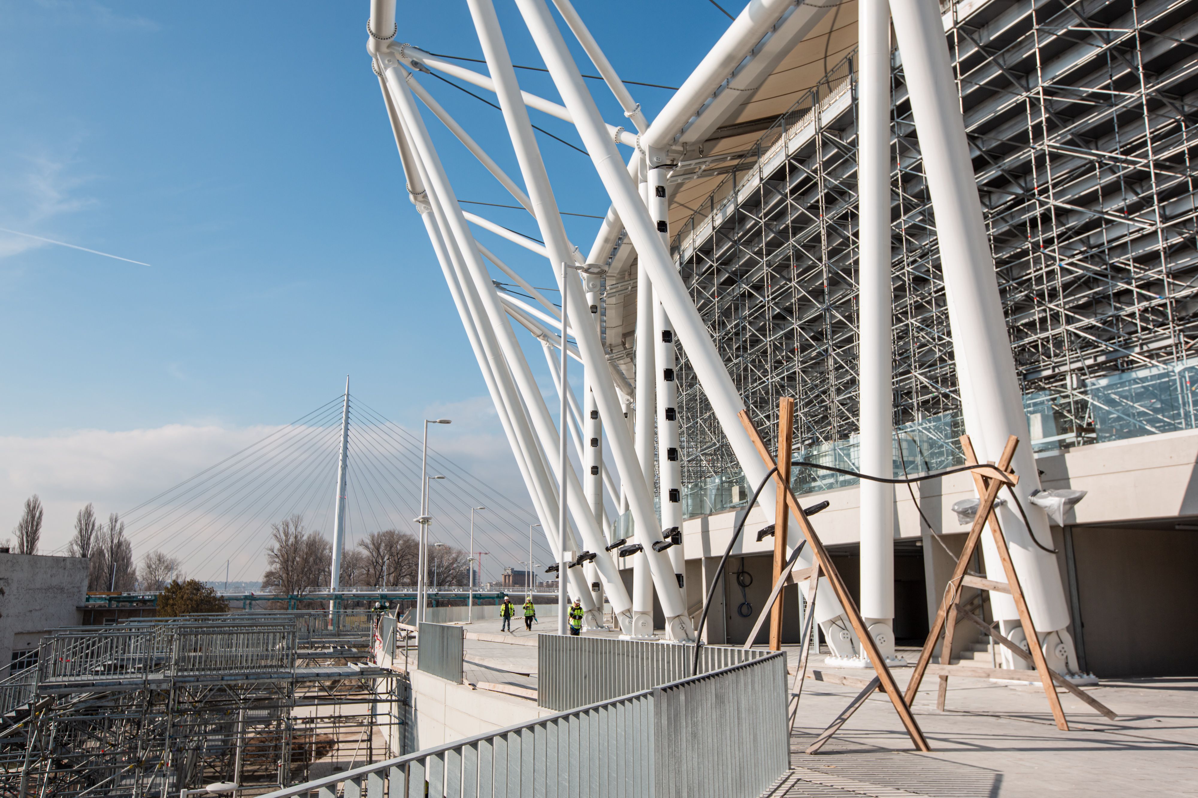 Así evolucionan las obras del National Athletics Centre de Budapest, sede del Campeonato del Mundo de Atletismo 2023. DANIEL MEUMANN. 4