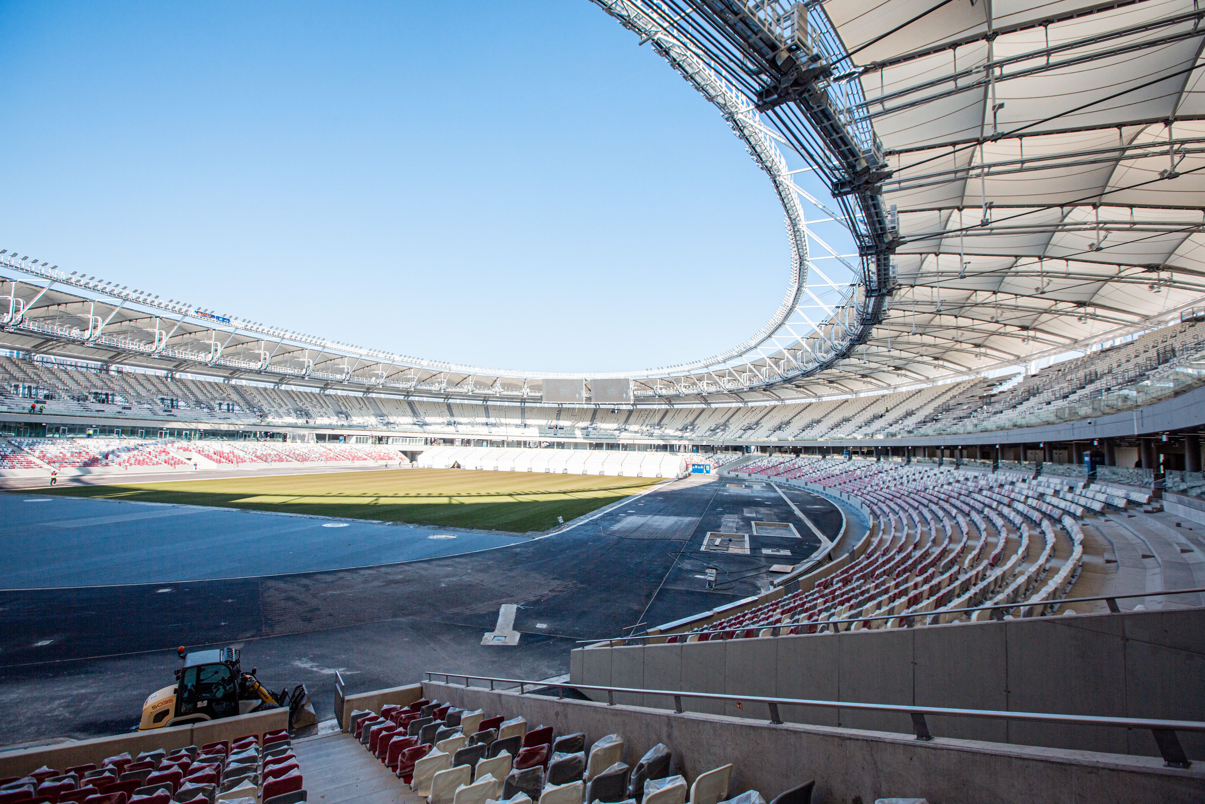 Así evolucionan las obras del National Athletics Centre de Budapest, sede del Campeonato del Mundo de Atletismo 2023. DANIEL MEUMANN. 5
