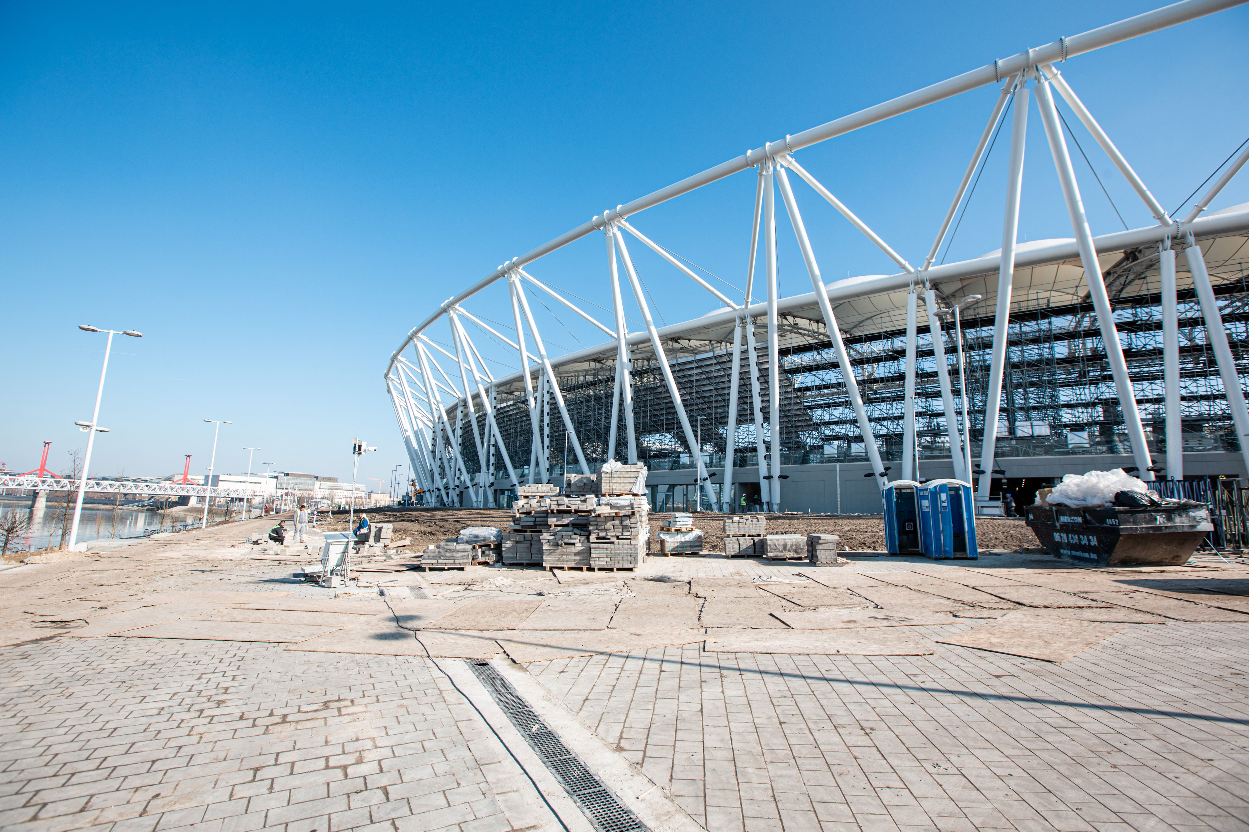 Así evolucionan las obras del National Athletics Centre de Budapest, sede del Campeonato del Mundo de Atletismo 2023. DANIEL MEUMANN. 8