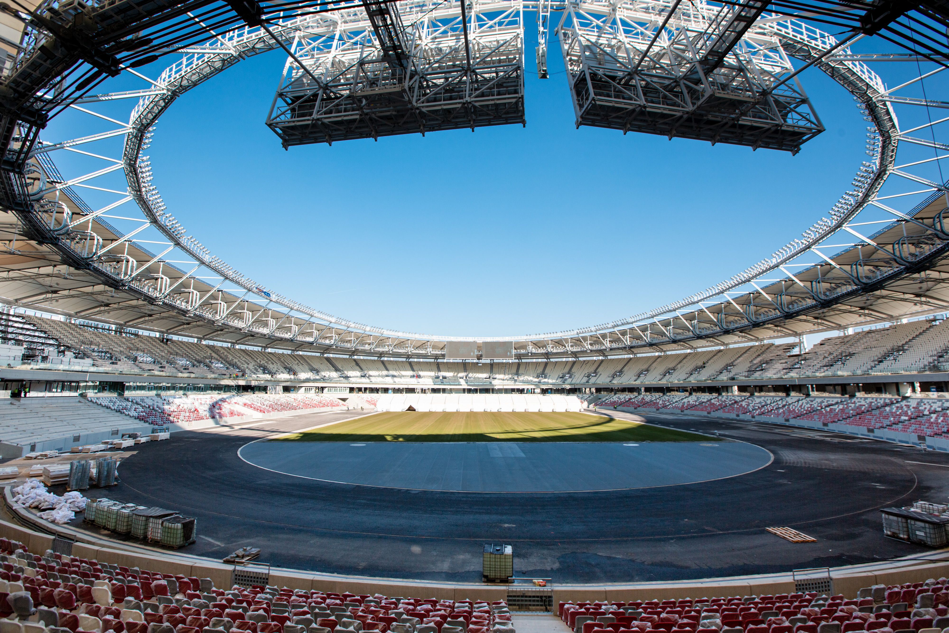 Así evolucionan las obras del National Athletics Centre de Budapest, sede del Campeonato del Mundo de Atletismo 2023. DANIEL MEUMANN. 12
