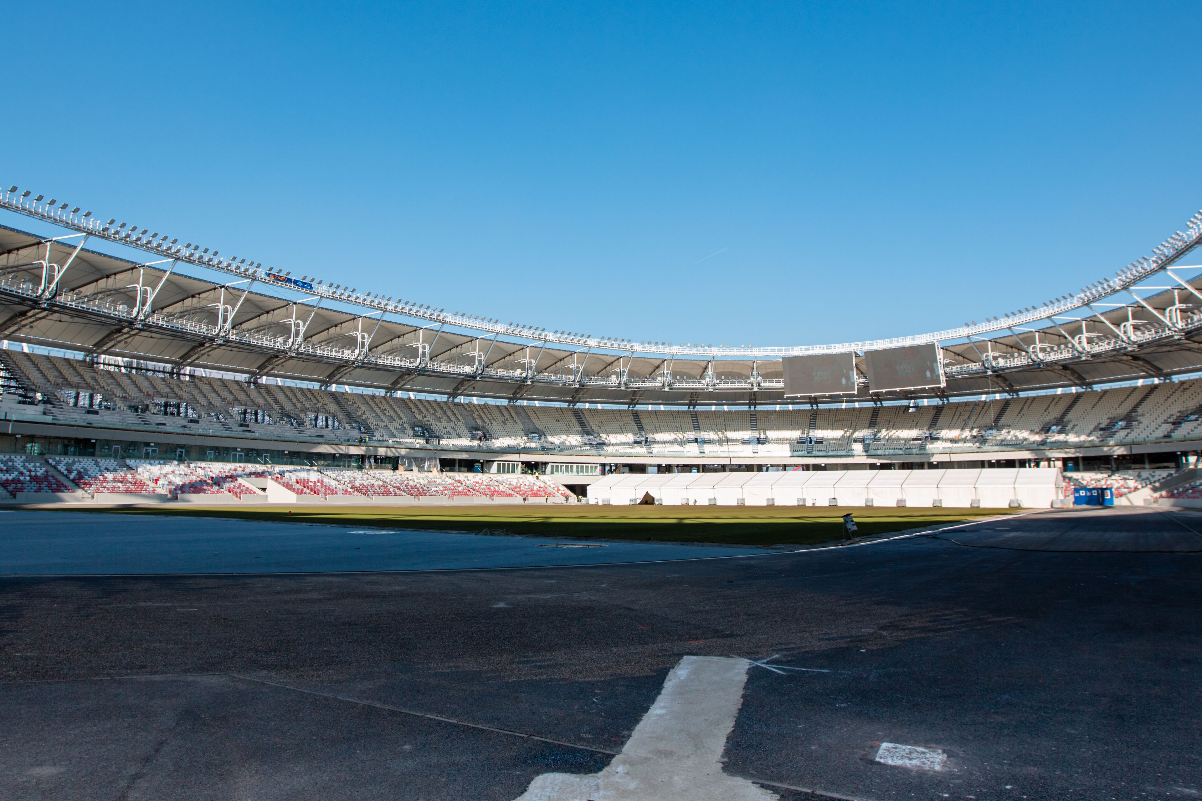 Así evolucionan las obras del National Athletics Centre de Budapest, sede del Campeonato del Mundo de Atletismo 2023. DANIEL MEUMANN. 14