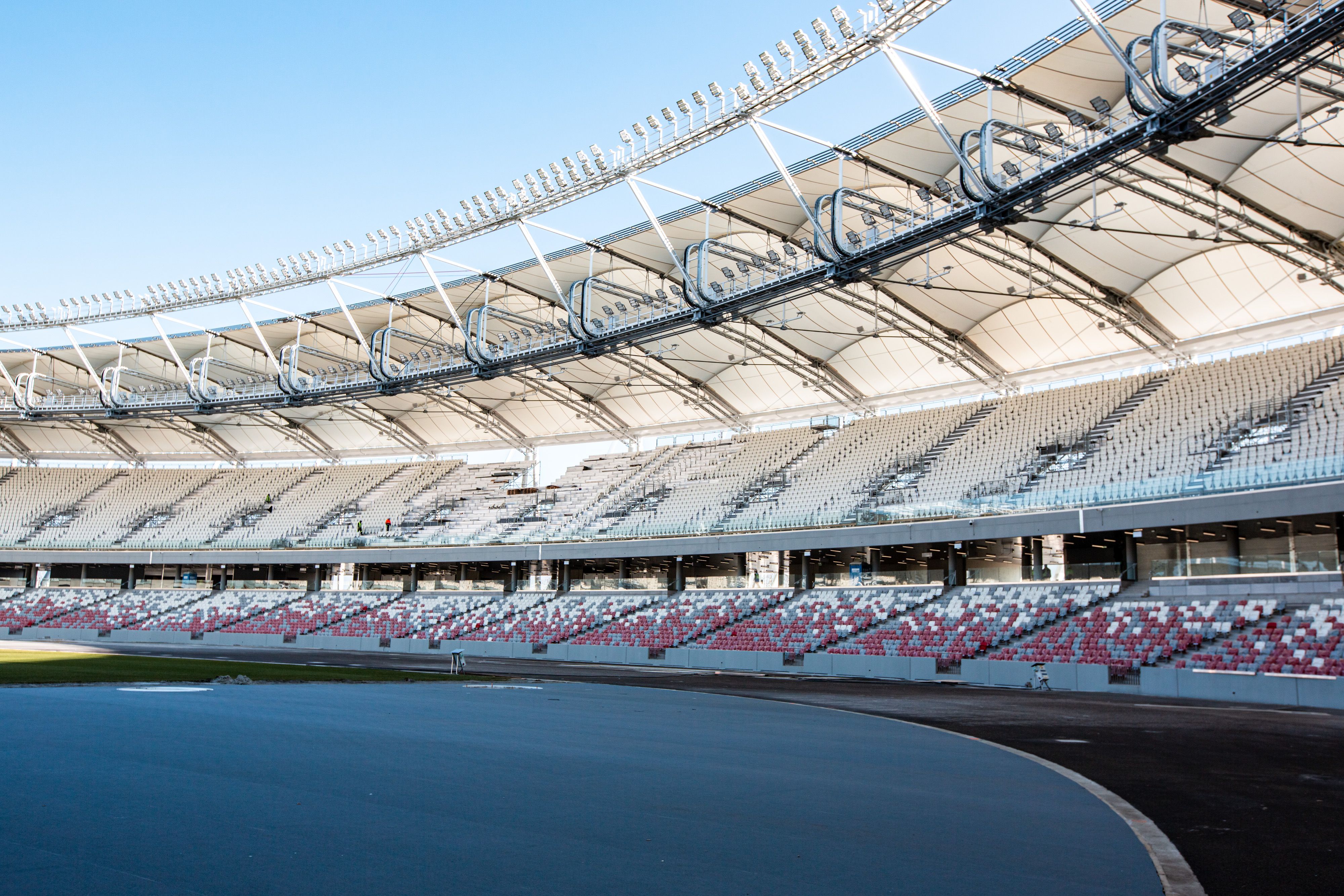 Así evolucionan las obras del National Athletics Centre de Budapest, sede del Campeonato del Mundo de Atletismo 2023. DANIEL MEUMANN. 15